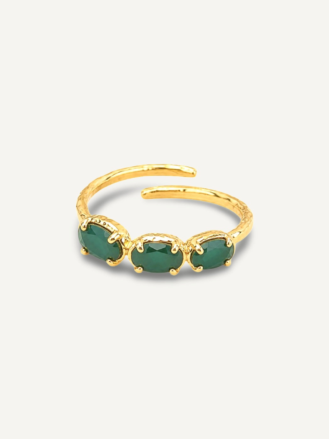 Talaia Bijoux Bagues Bague Enola Verte Bijoux