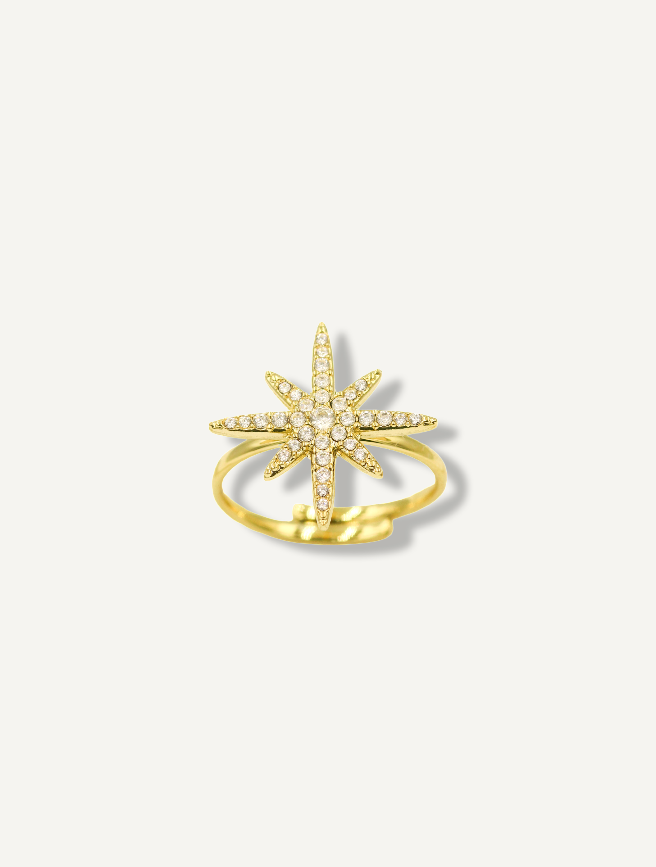 Talaia Bijoux Bagues Doré Bague Krystal Bijoux