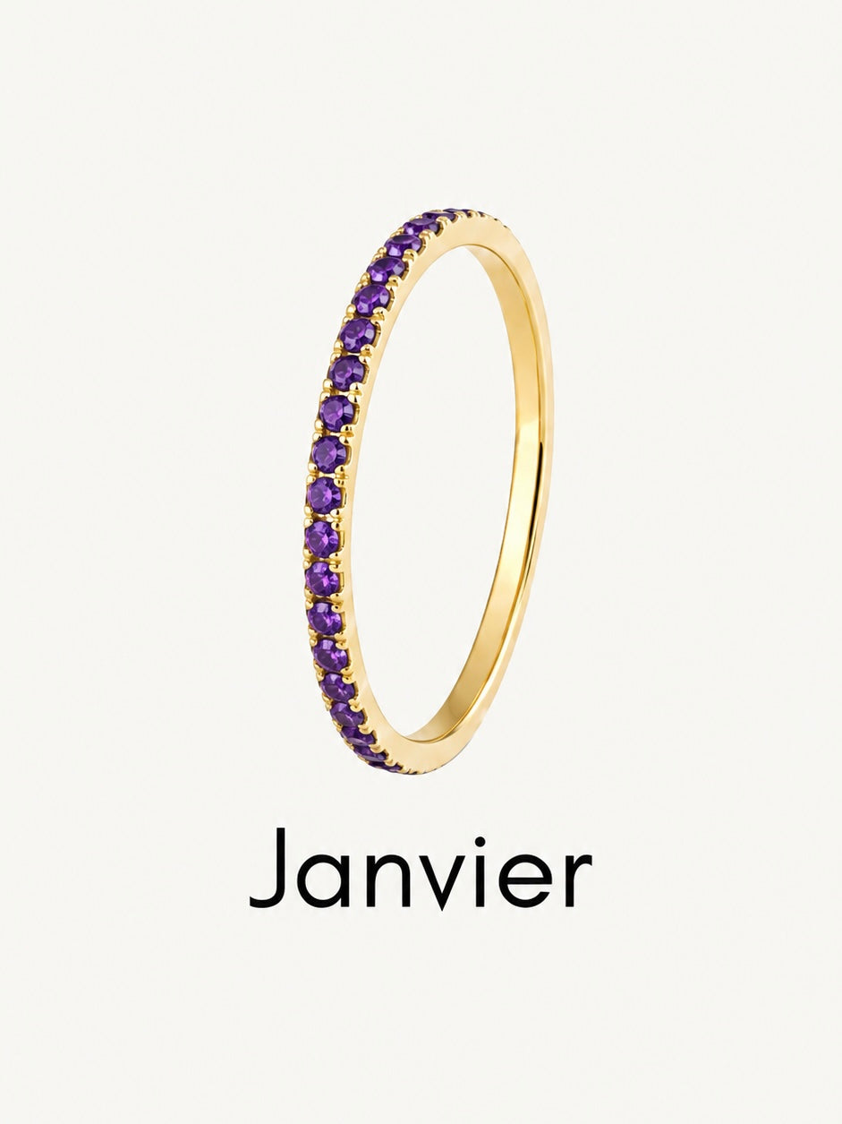 Talaia Bijoux Bagues Janvier Bague Pierre de naissance Bijoux
