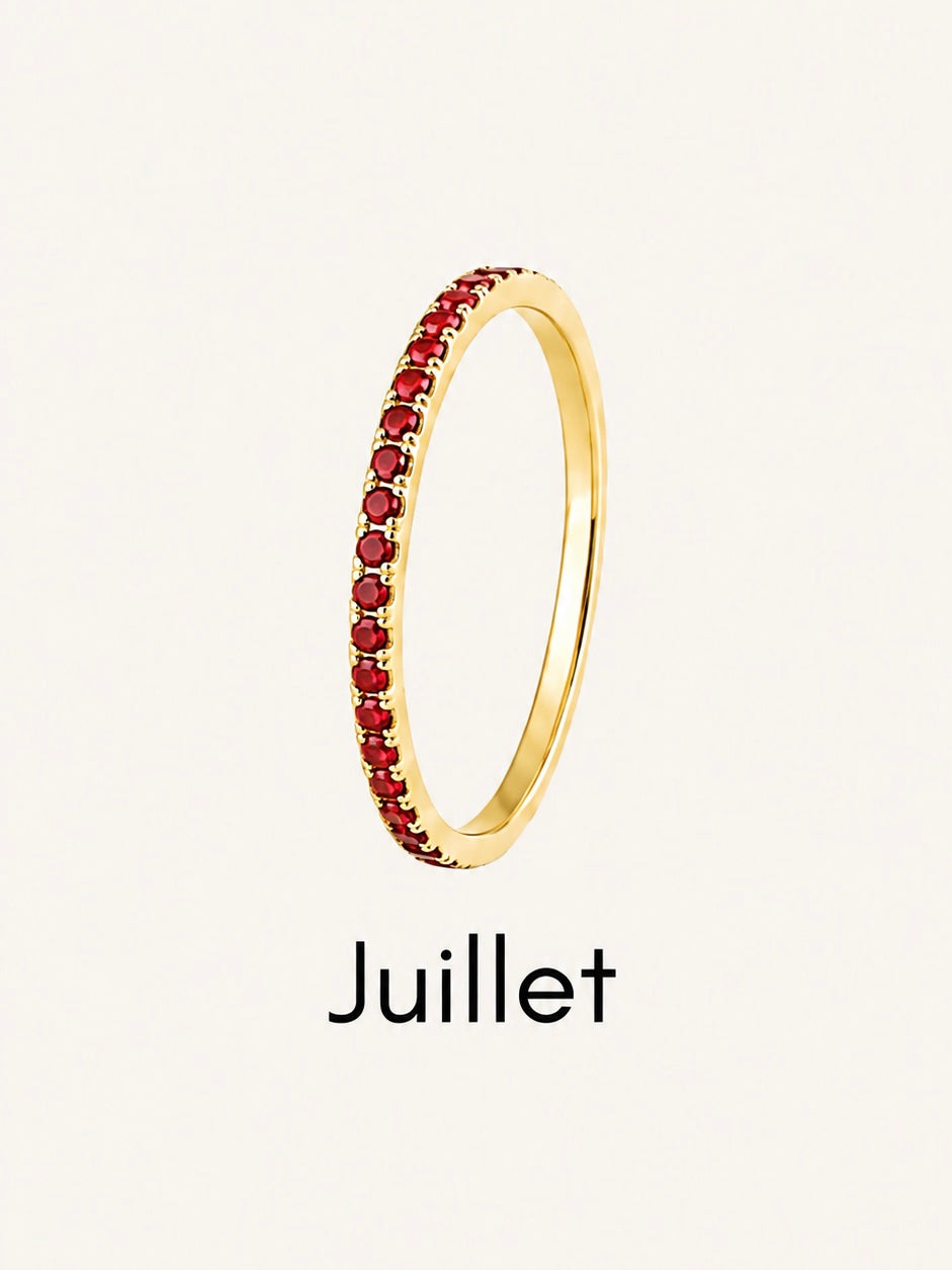Talaia Bijoux Bagues Juillet Bague Pierre de naissance Bijoux