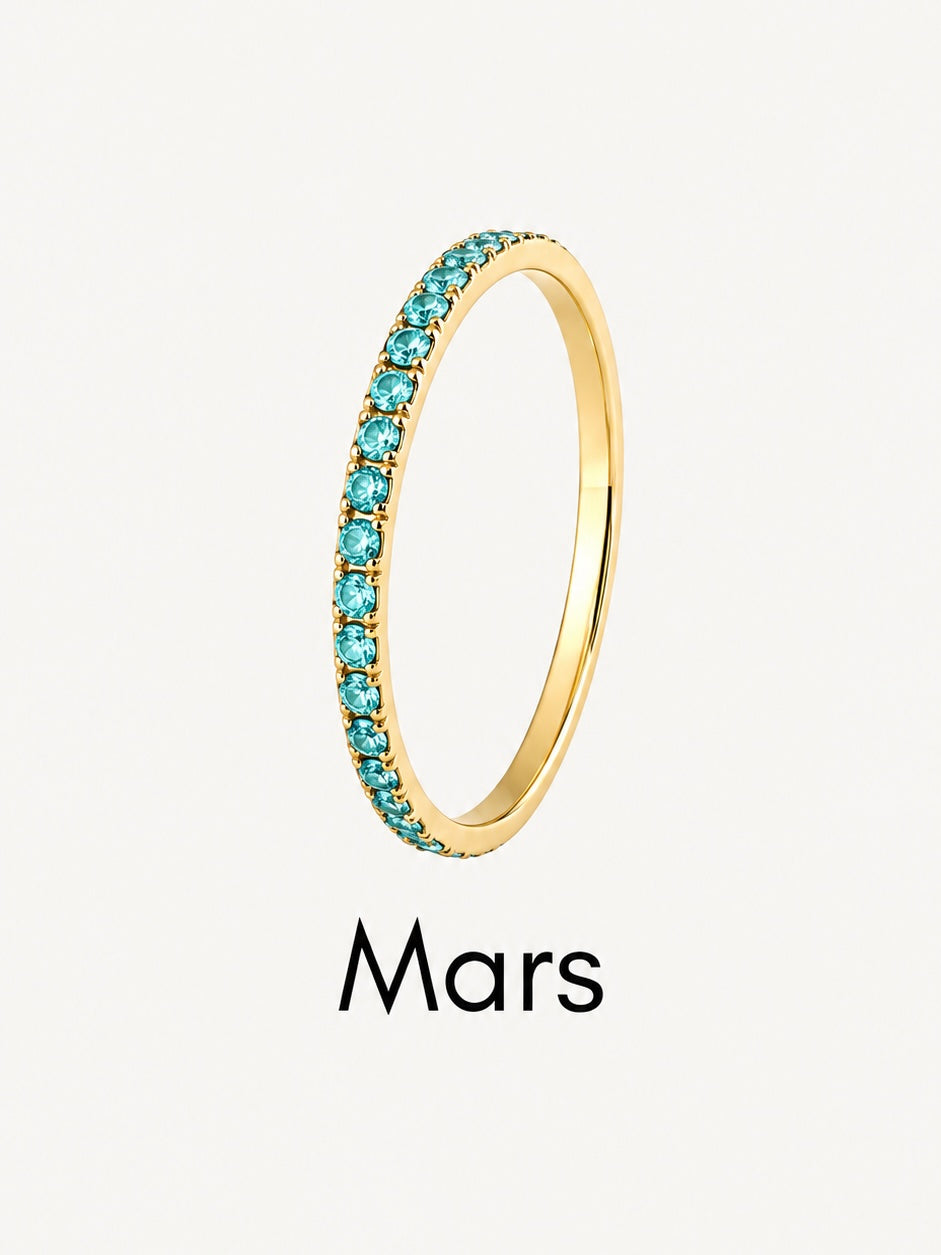 Talaia Bijoux Bagues Mars Bague Pierre de naissance Bijoux