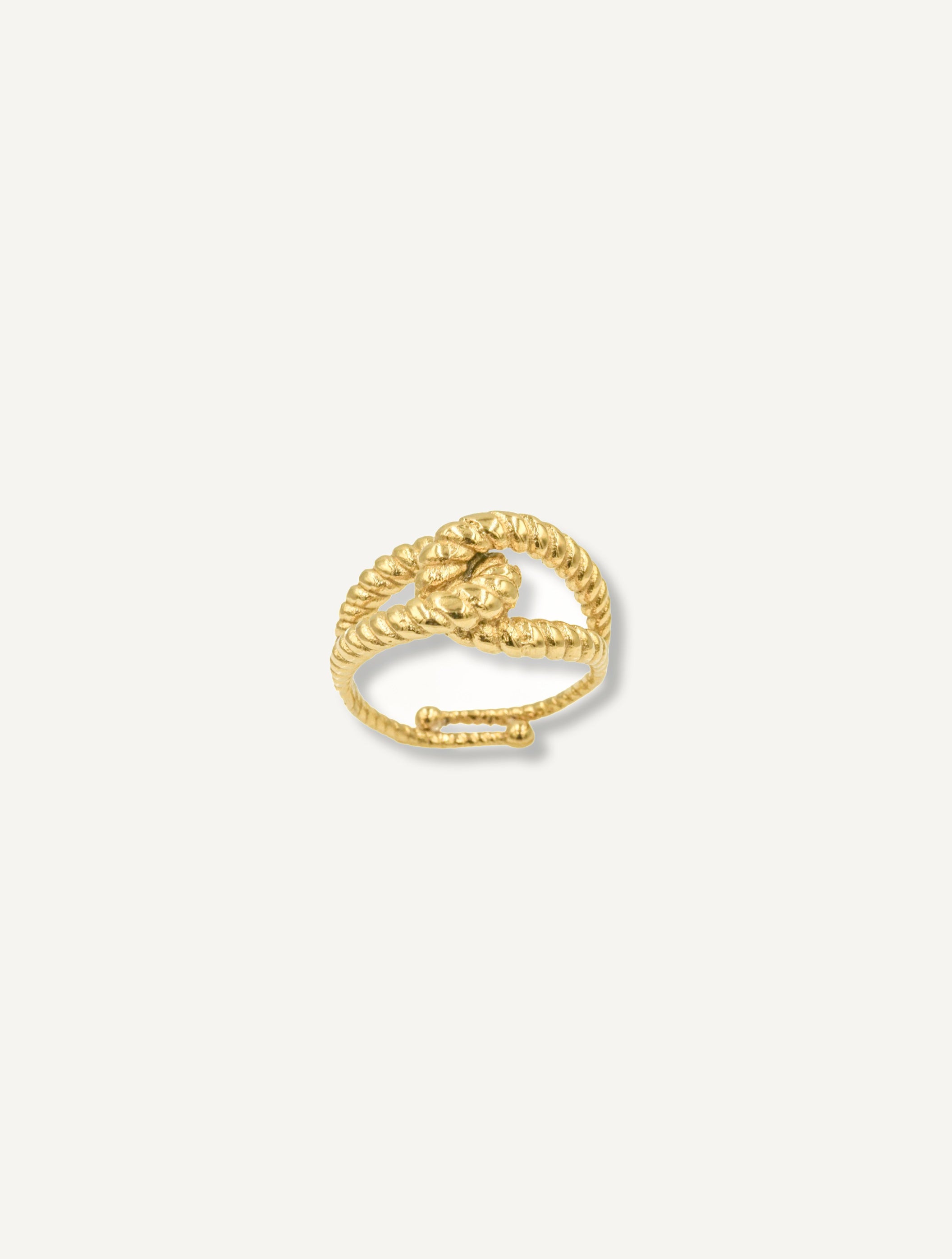 Talaia Bijoux Bagues Doré Bague Tao Bijoux