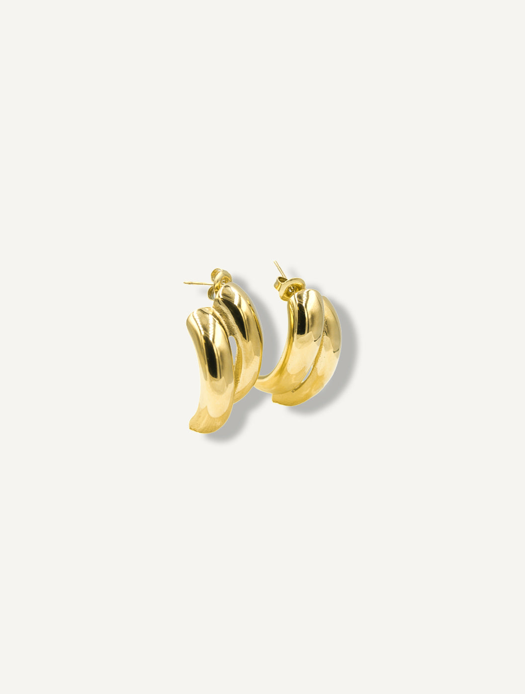 Talaia Bijoux Boucles d'oreilles Doré Boucles d’oreilles Cassandra Bijoux