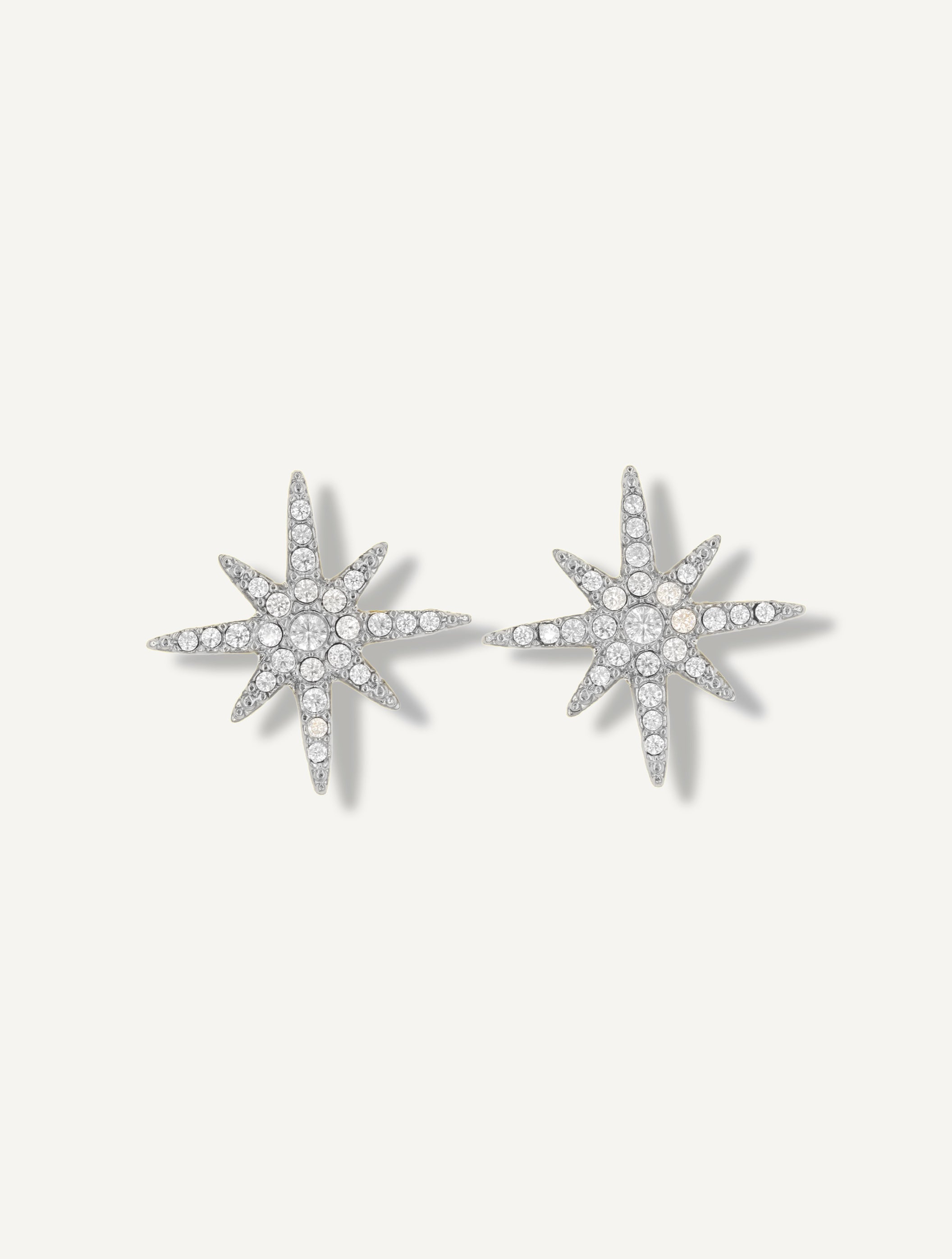 Talaia Bijoux Boucles d'oreilles Argenté Boucles d’oreilles Krystal Bijoux