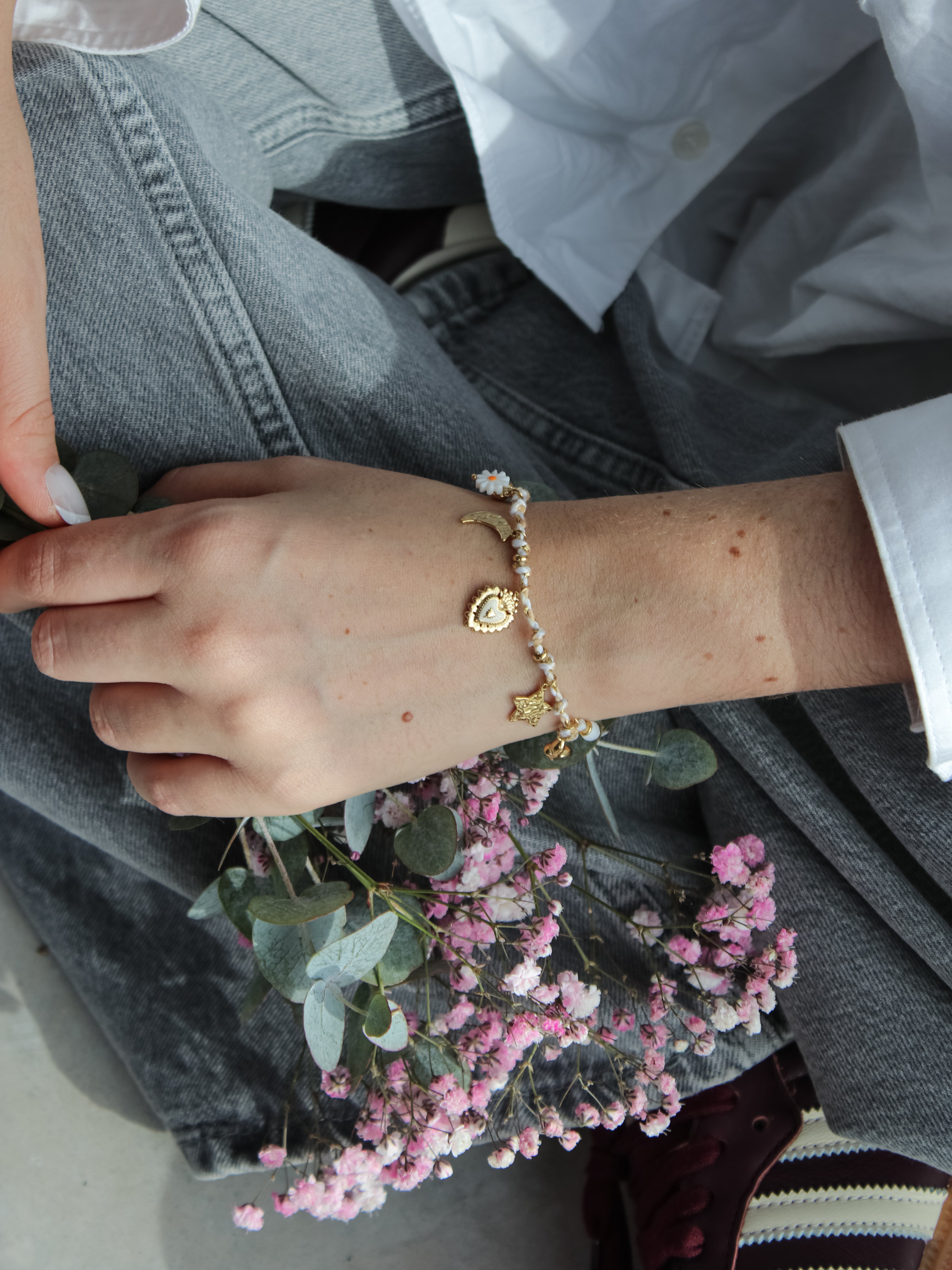 Talaia Bijoux Bracelets Bracelet Madie blanc Bijoux