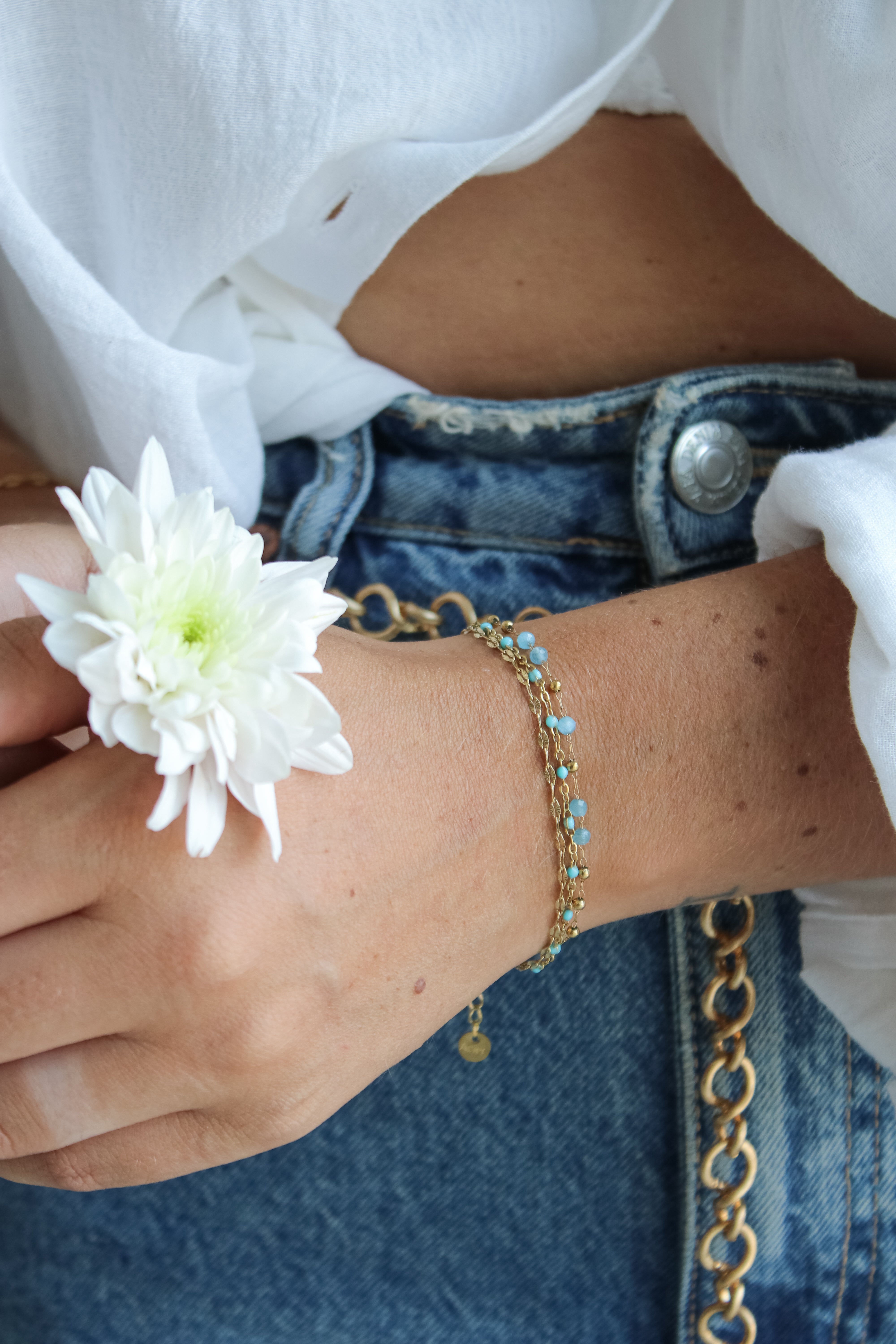 Talaia Bijoux Bracelets Bracelet Nolwenn Bleu Bijoux