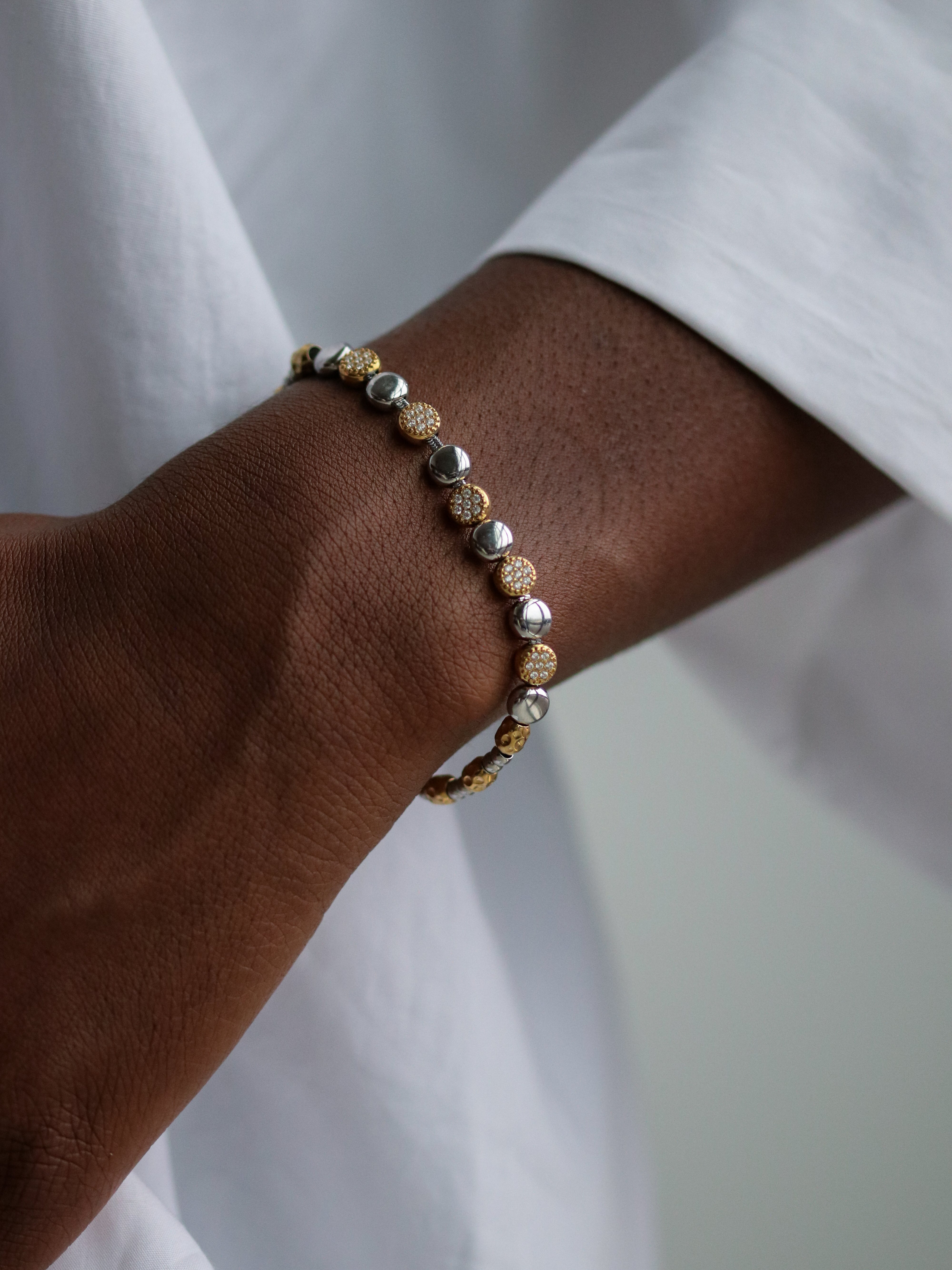 Talaia Bijoux Bracelets Bracelet Perline Strass Bijoux