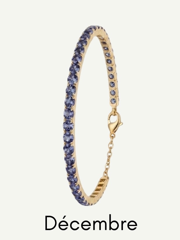 Talaia Bijoux Bagues Décembre Bracelet Pierre de naissance Bijoux