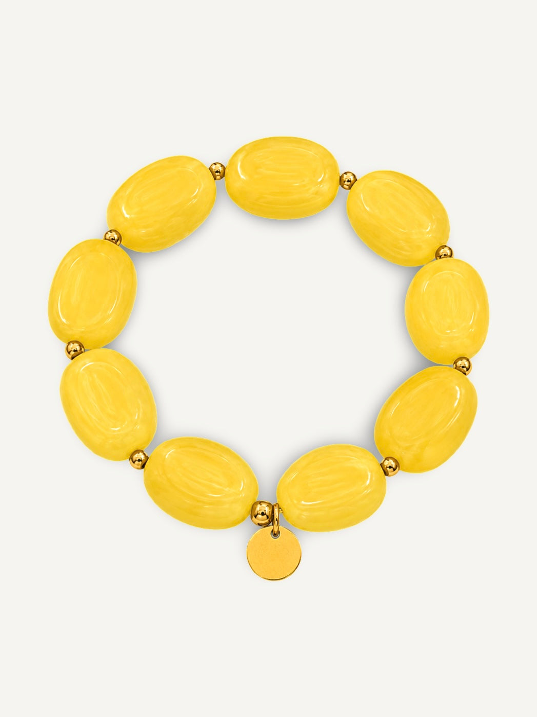 Talaia Bijoux Bracelets Bracelet Solea jaune Bijoux