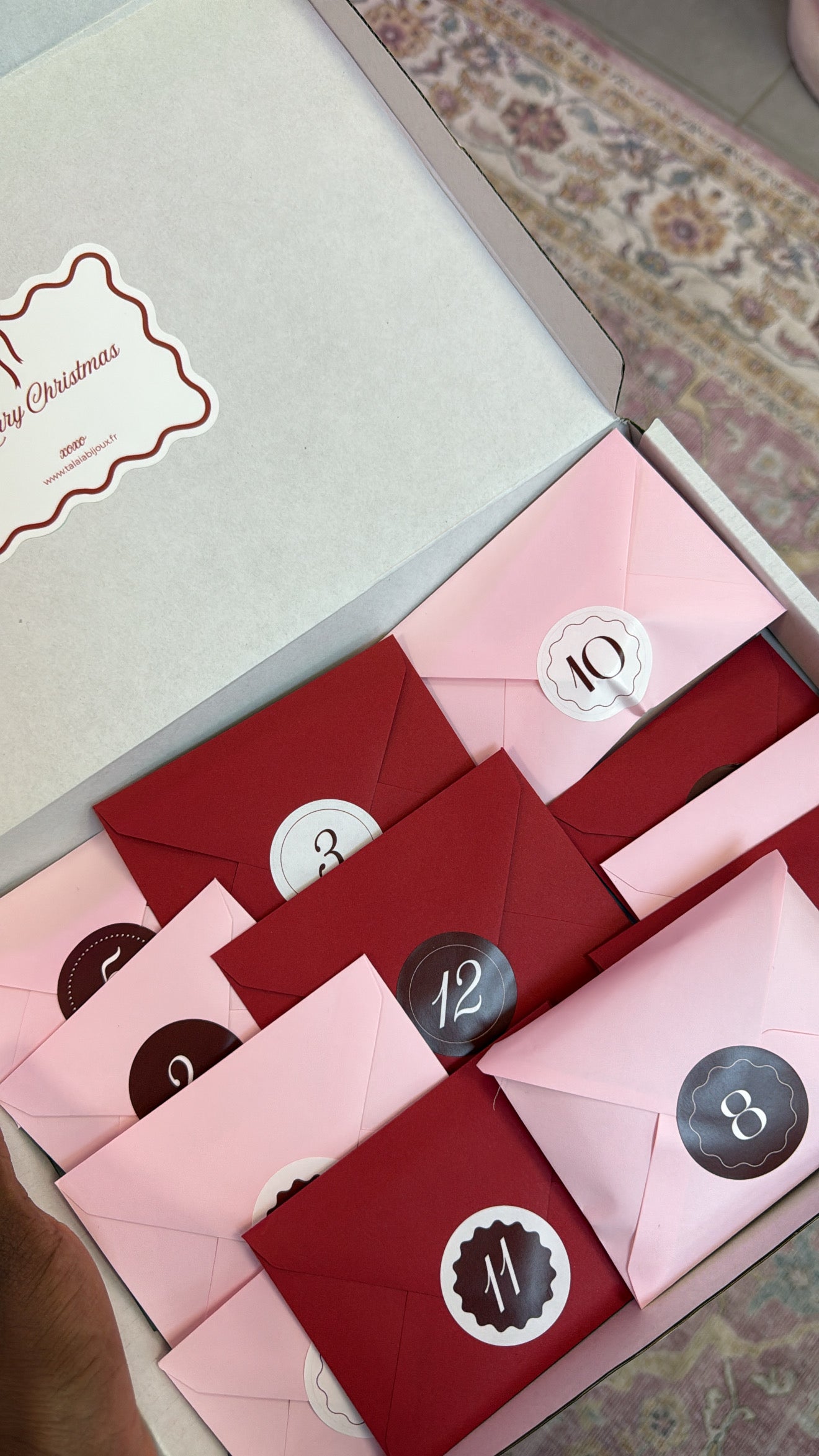 Talaia Bijoux Calendrier de l’avent Personnalisable Bijoux