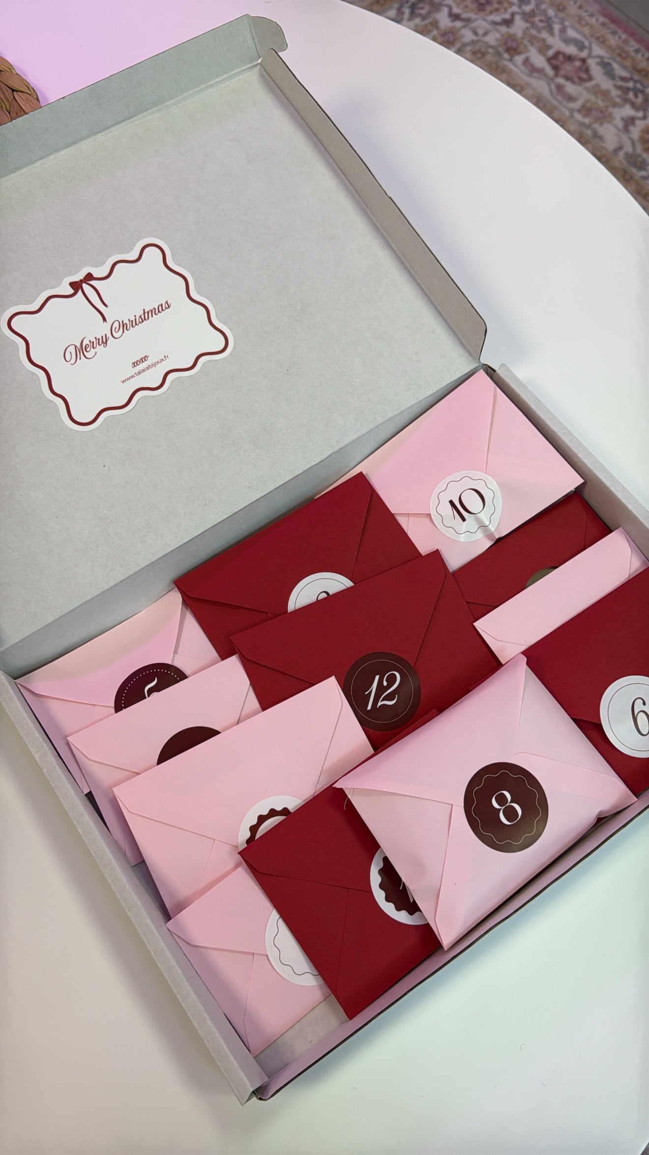 Talaia Bijoux Calendrier de l’avent Personnalisable Bijoux
