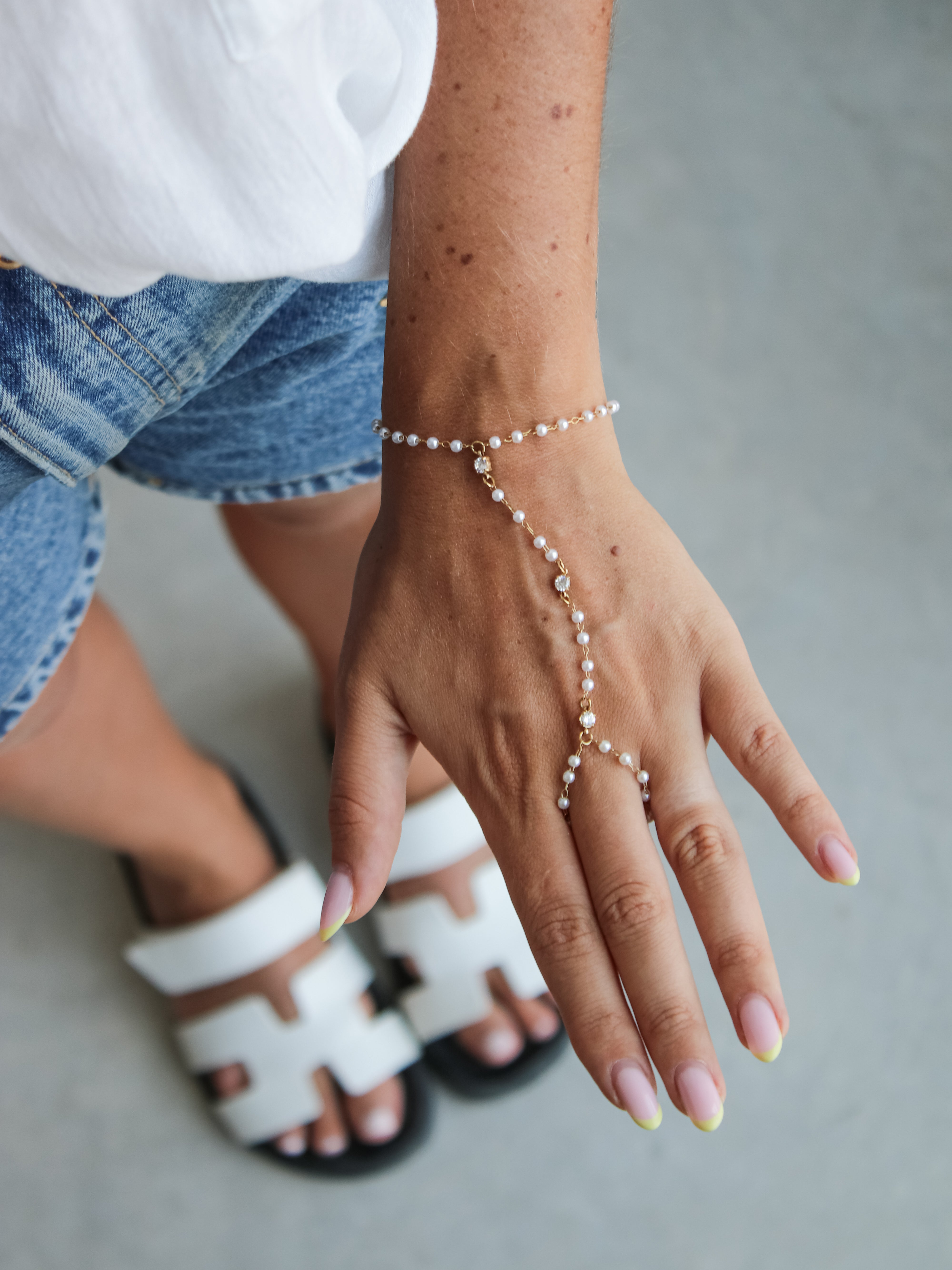 Talaia Bijoux Bracelets Chaîne de main 1 Bijoux