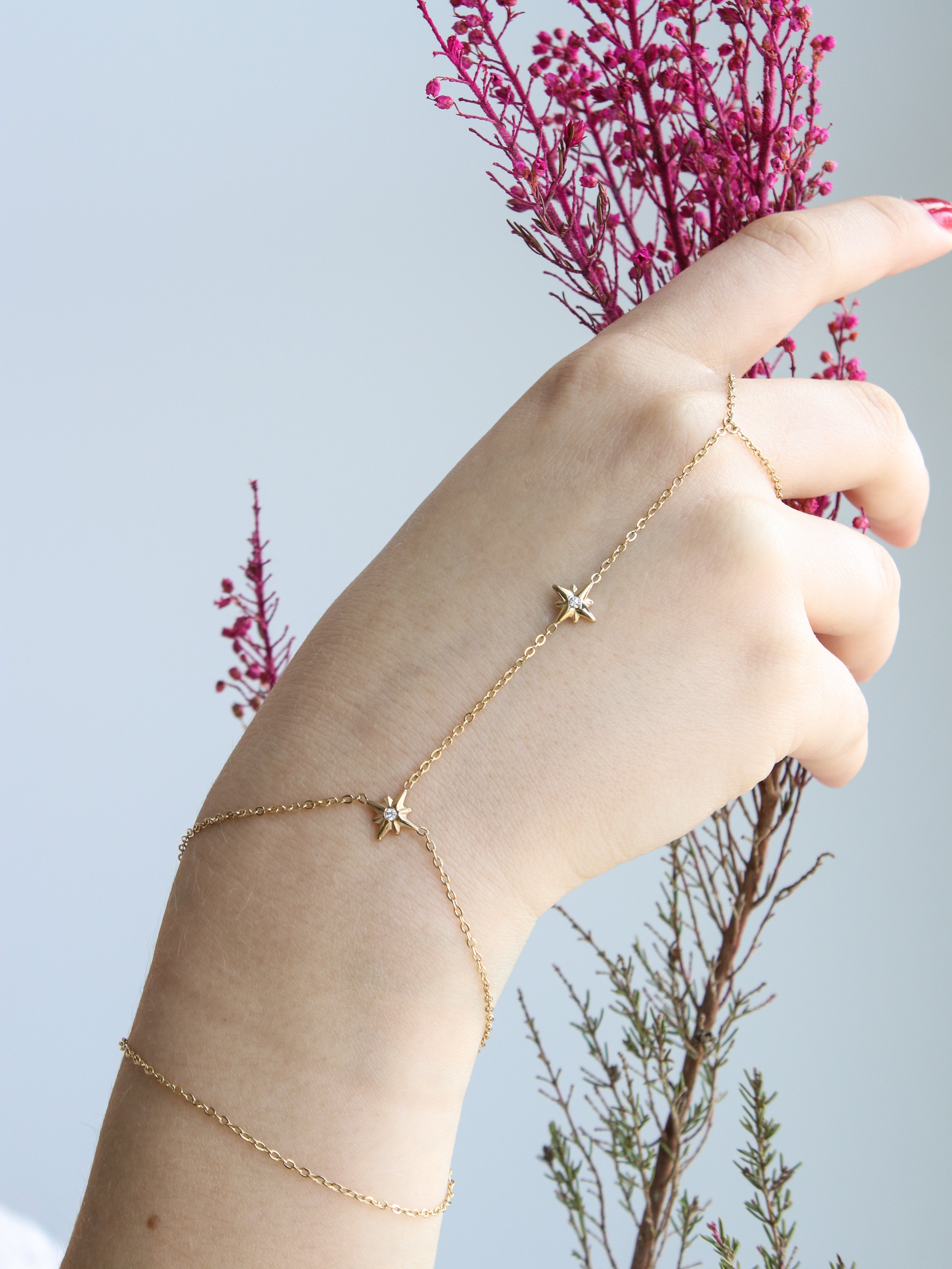 Talaia Bijoux Bracelets Chaîne de main Louna Bijoux