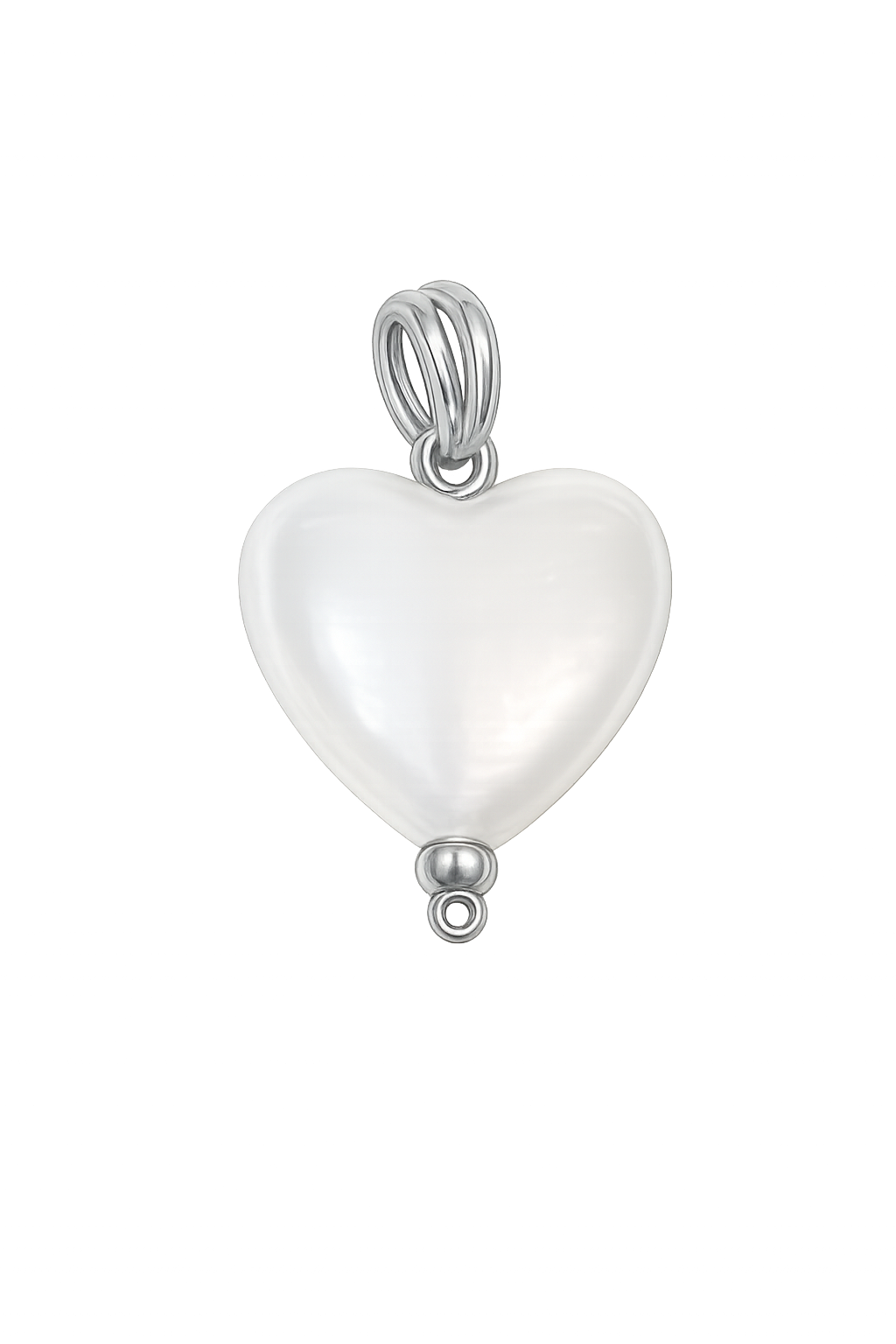 Talaia Bijoux Coeur blanc XS Bijoux