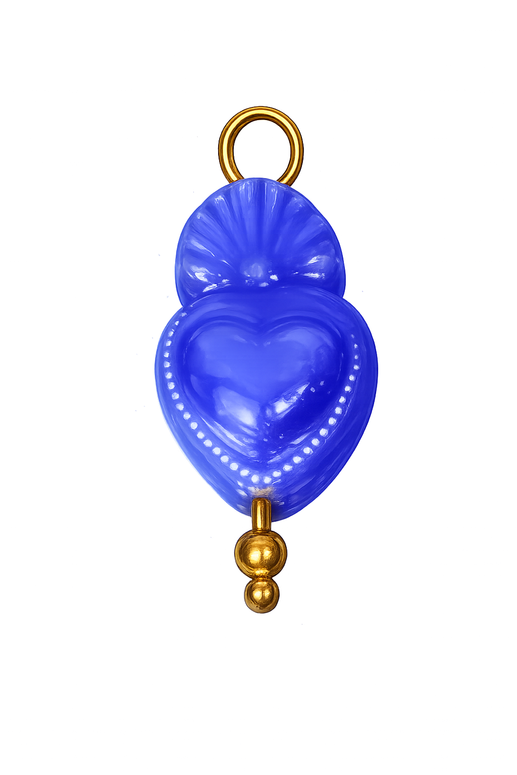 Talaia Bijoux Coeur sacré bleu foncé M Bijoux