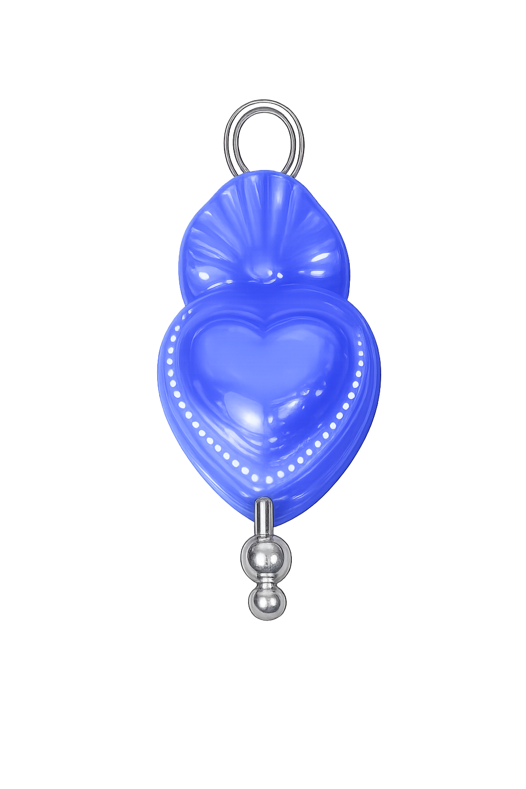 Talaia Bijoux Coeur sacré bleu foncé M Bijoux