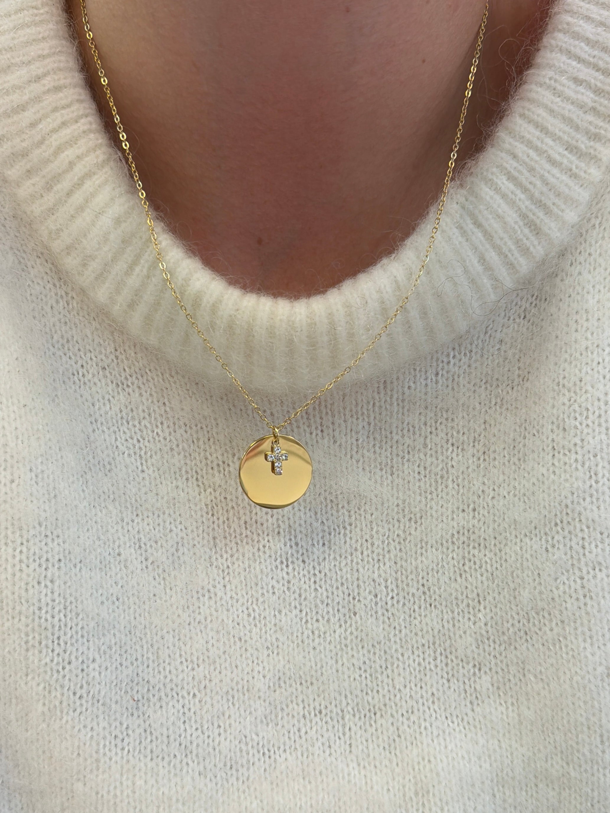 Talaia Bijoux Colliers Collier croix Bijoux