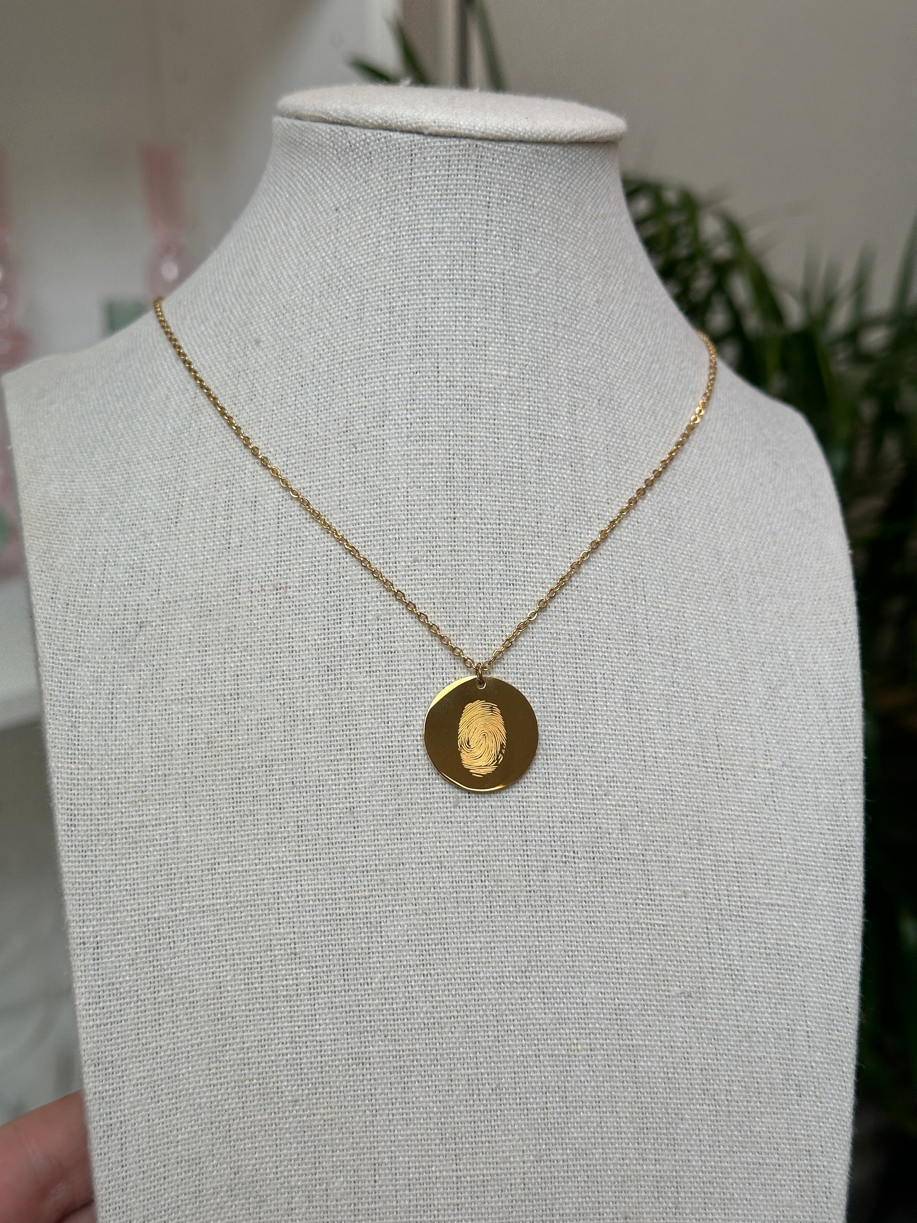 Talaia Bijoux Colliers Collier Empreinte Bijoux