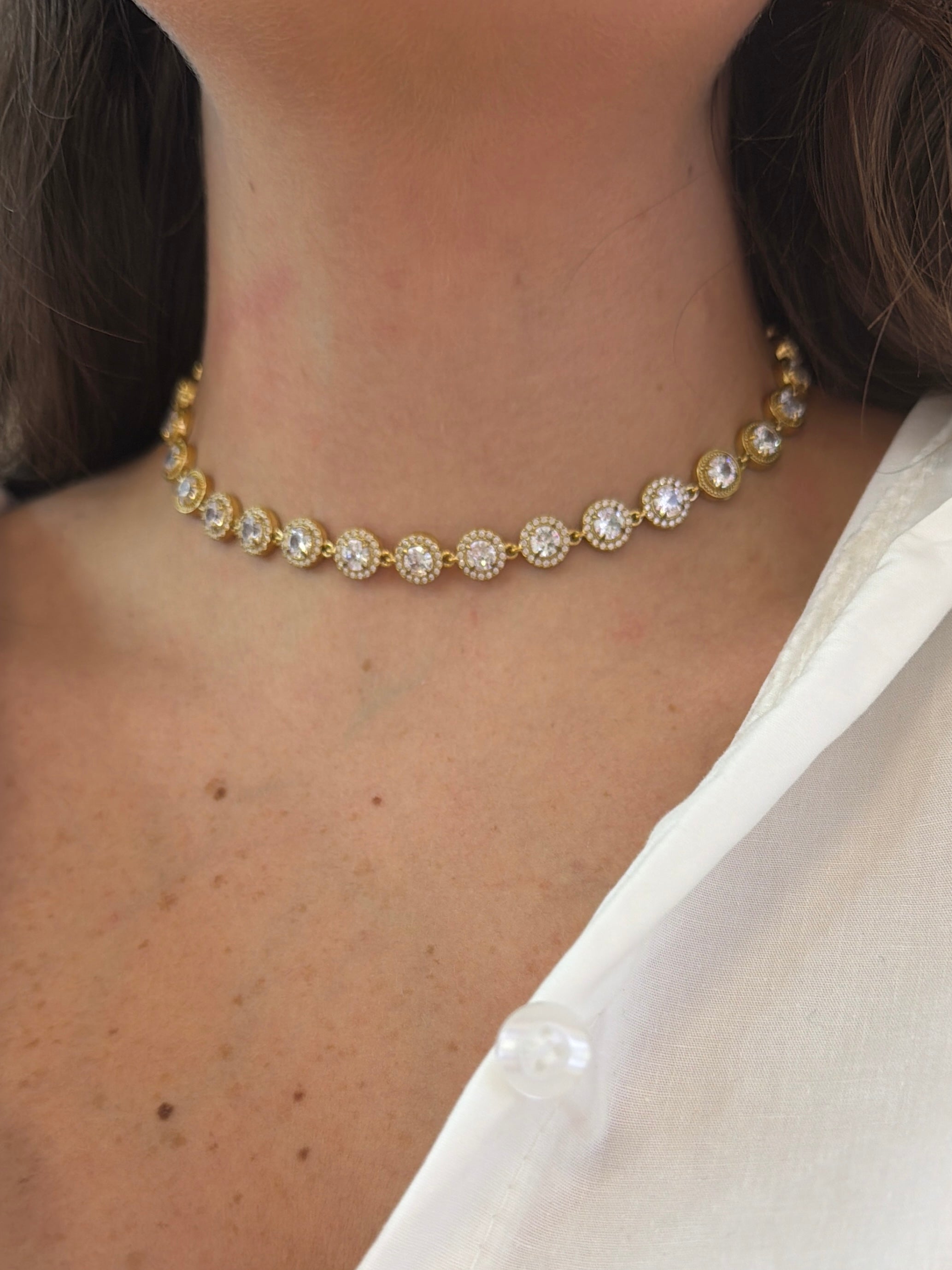 Talaia Bijoux Colliers Doré Collier grand Angèle Bijoux