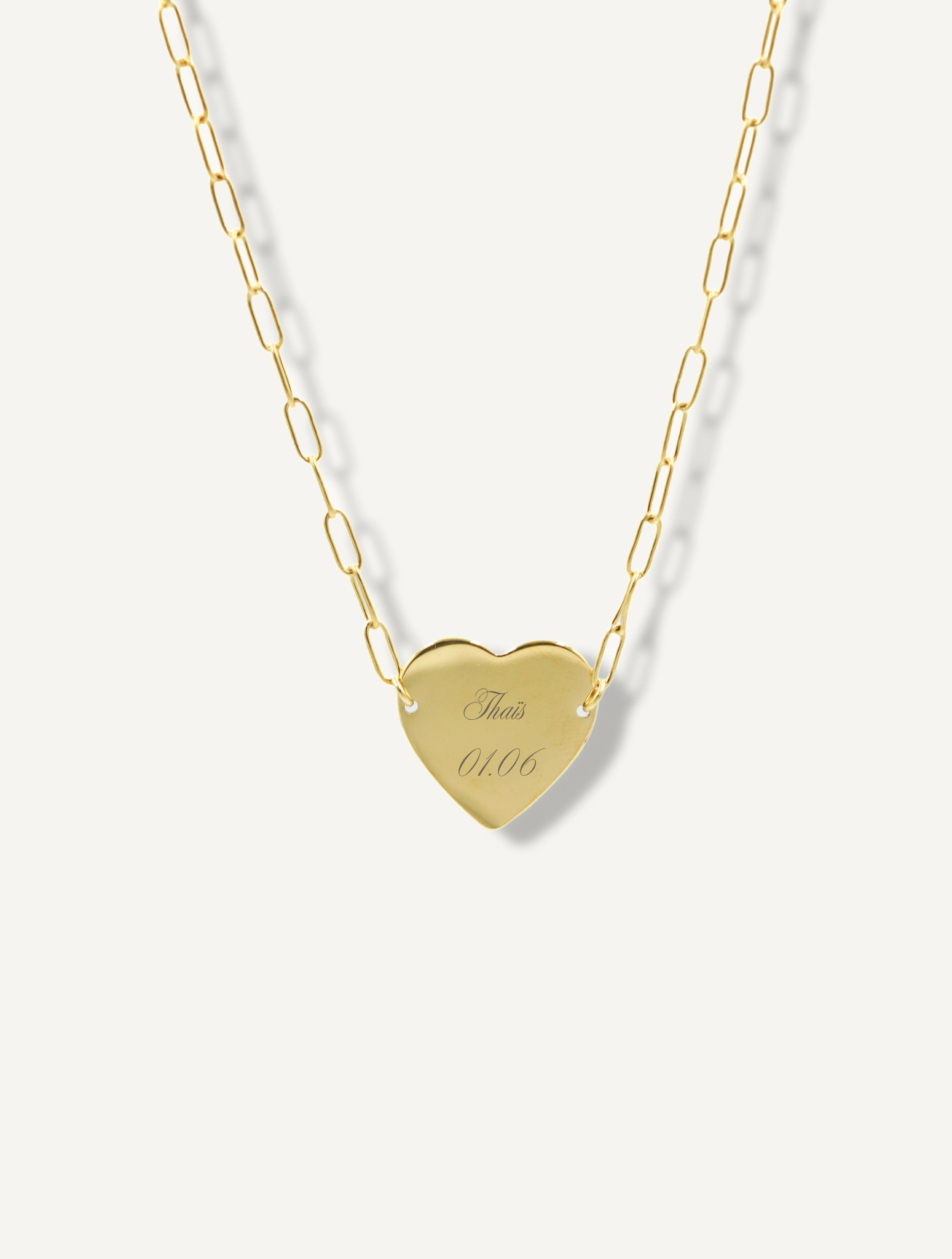 Talaia Bijoux Colliers Collier grand cœur Bijoux