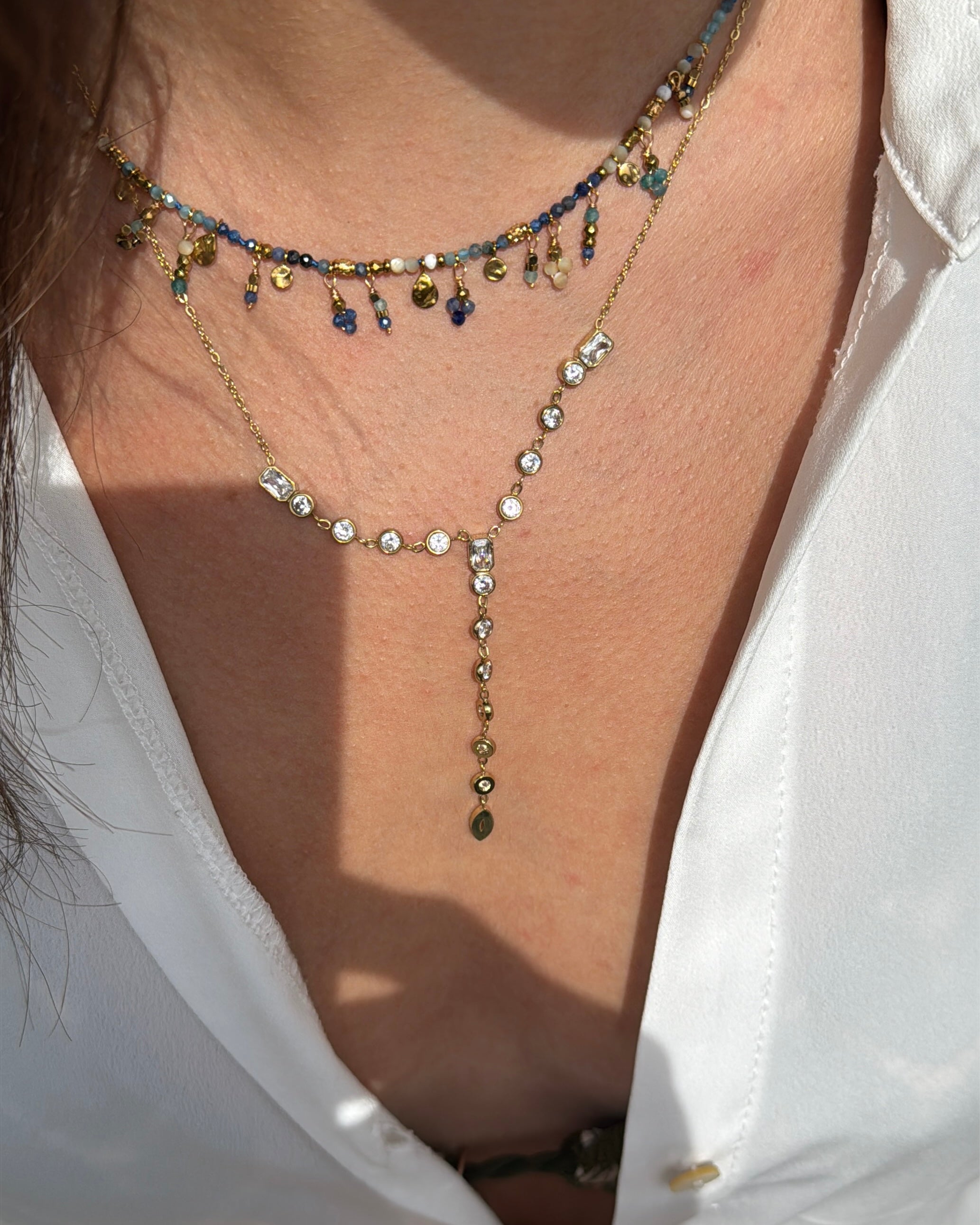 Talaia Bijoux Colliers Collier Isis Bleu Bijoux