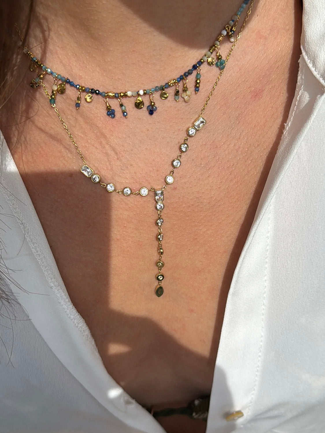 Talaia Bijoux Colliers Collier Isis Bleu Bijoux