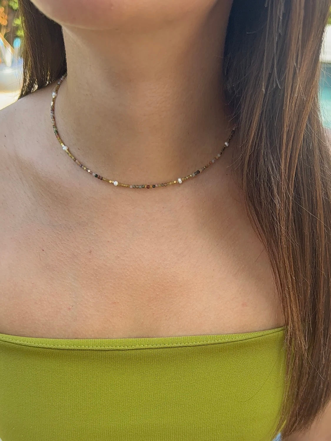 Talaia Bijoux Colliers Collier Lilou multicolore Bijoux