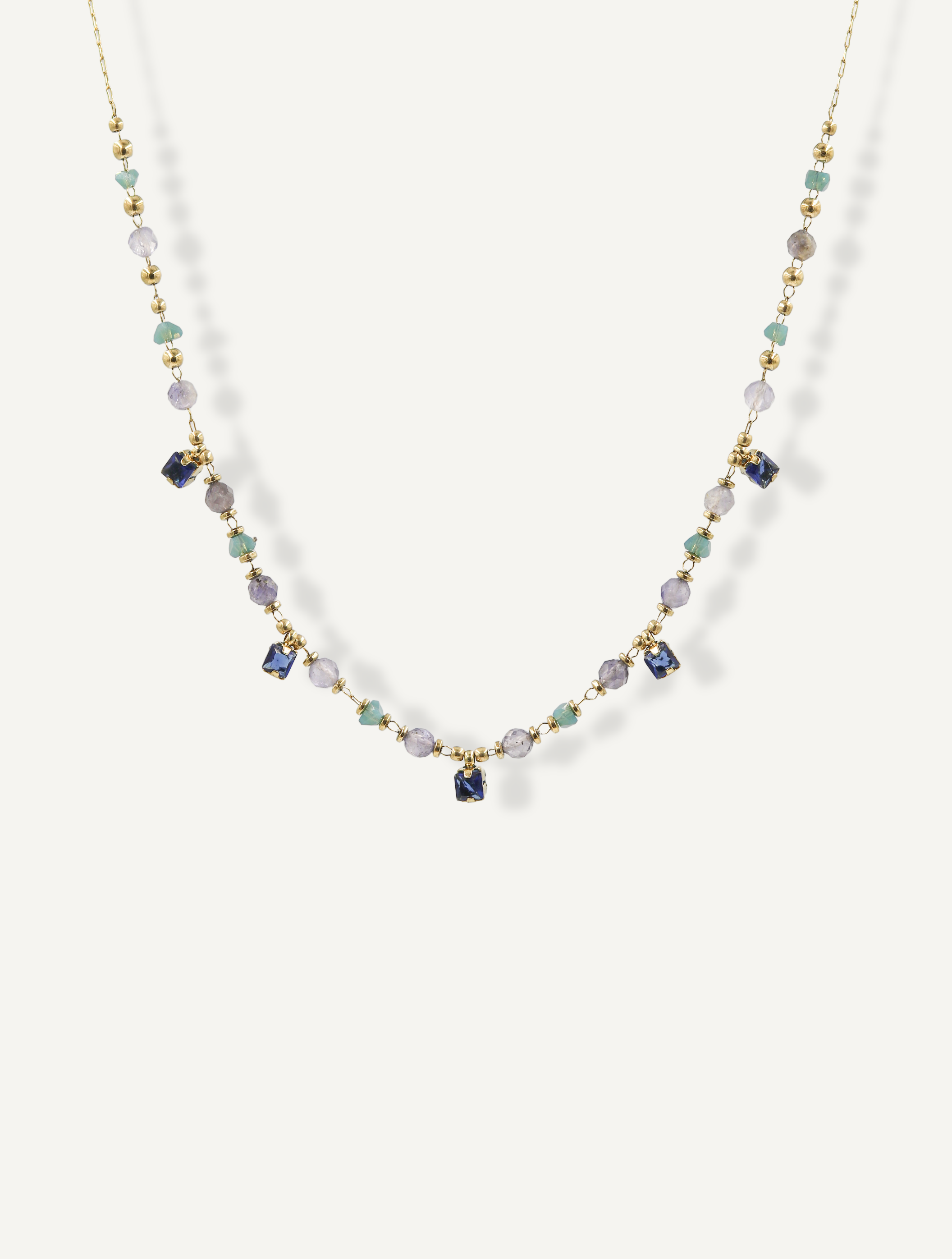 Talaia Bijoux Colliers Collier Savannah Bleu Bijoux