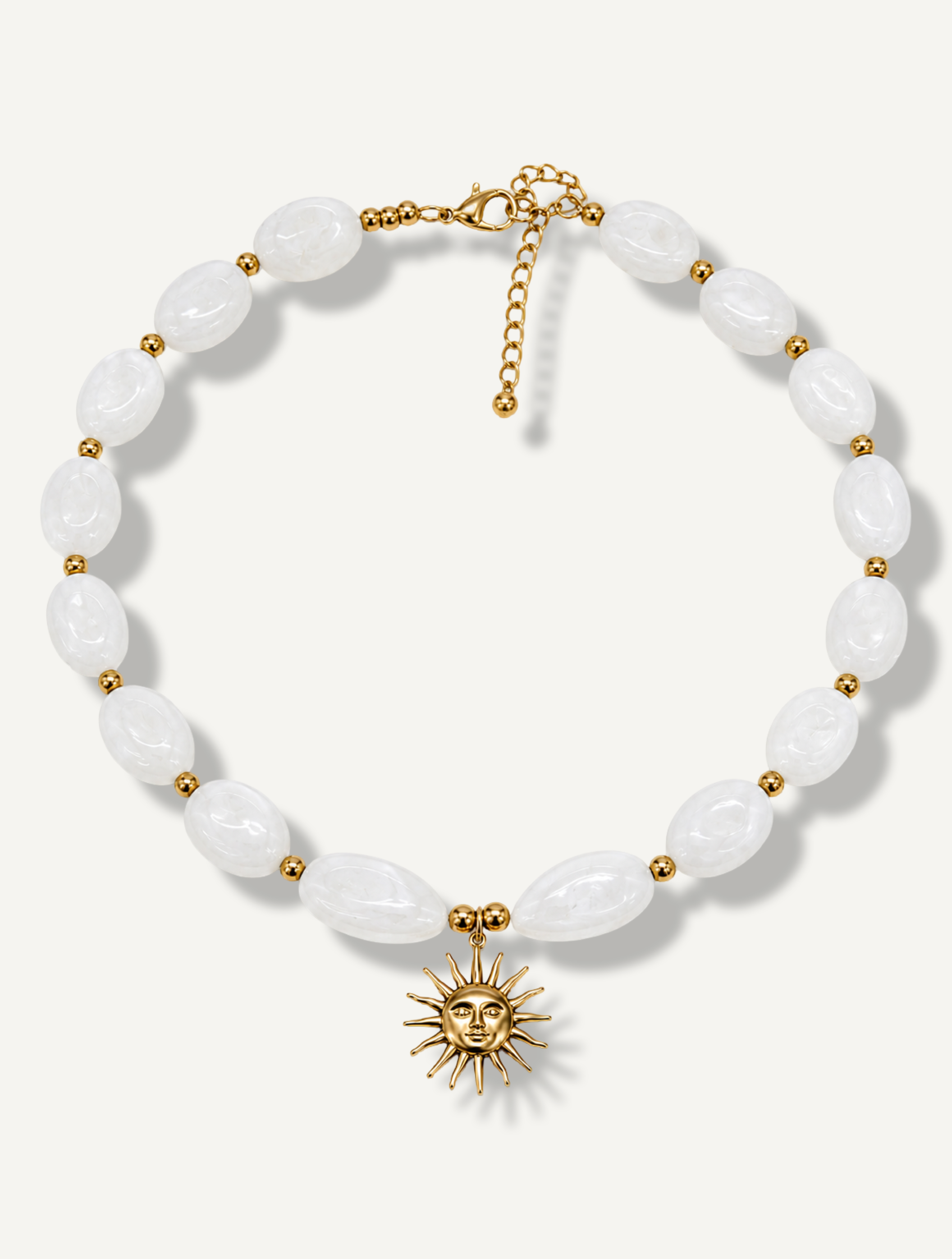 Talaia Bijoux Colliers Collier Solea blanc Bijoux