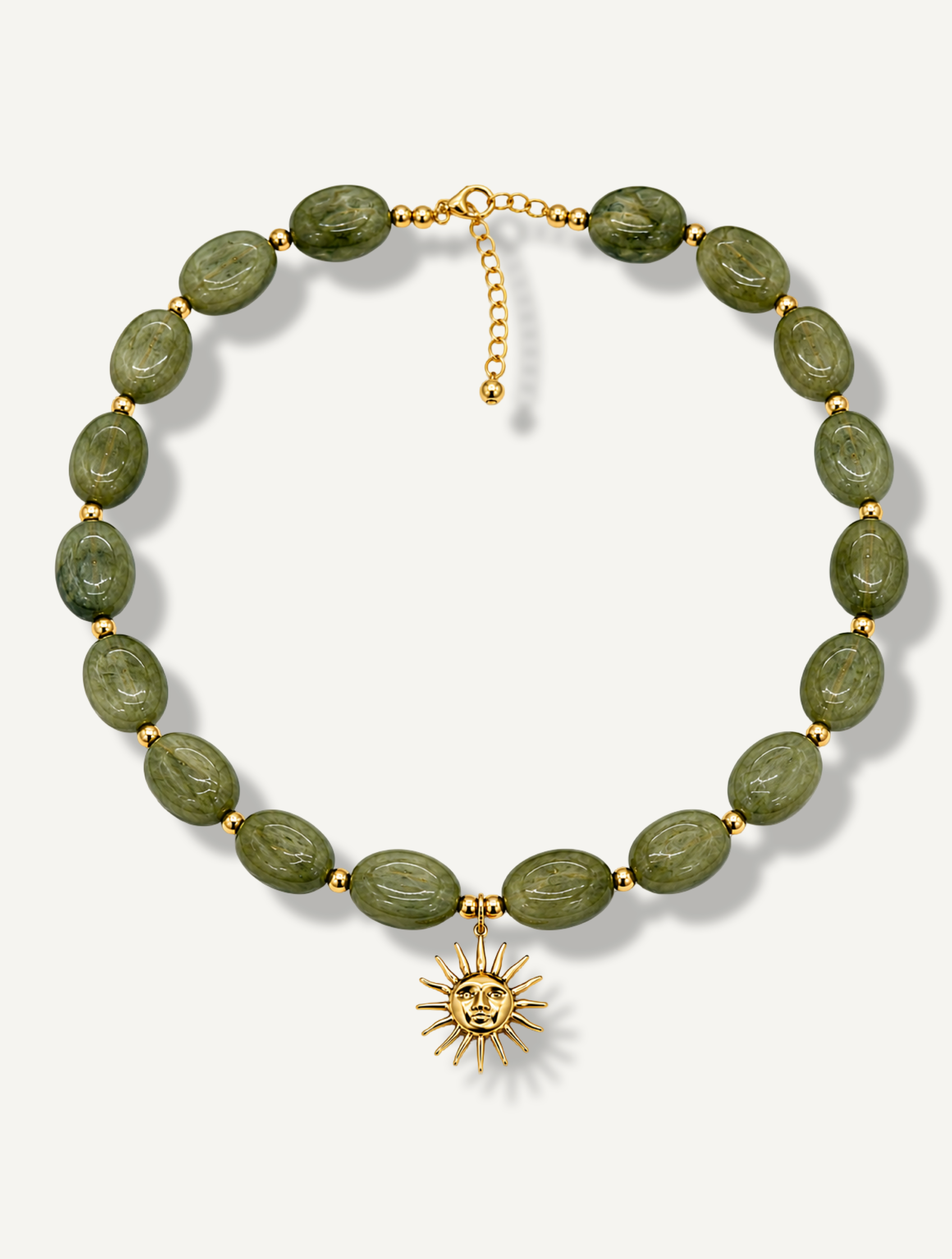 Talaia Bijoux Colliers Collier Solea kaki Bijoux