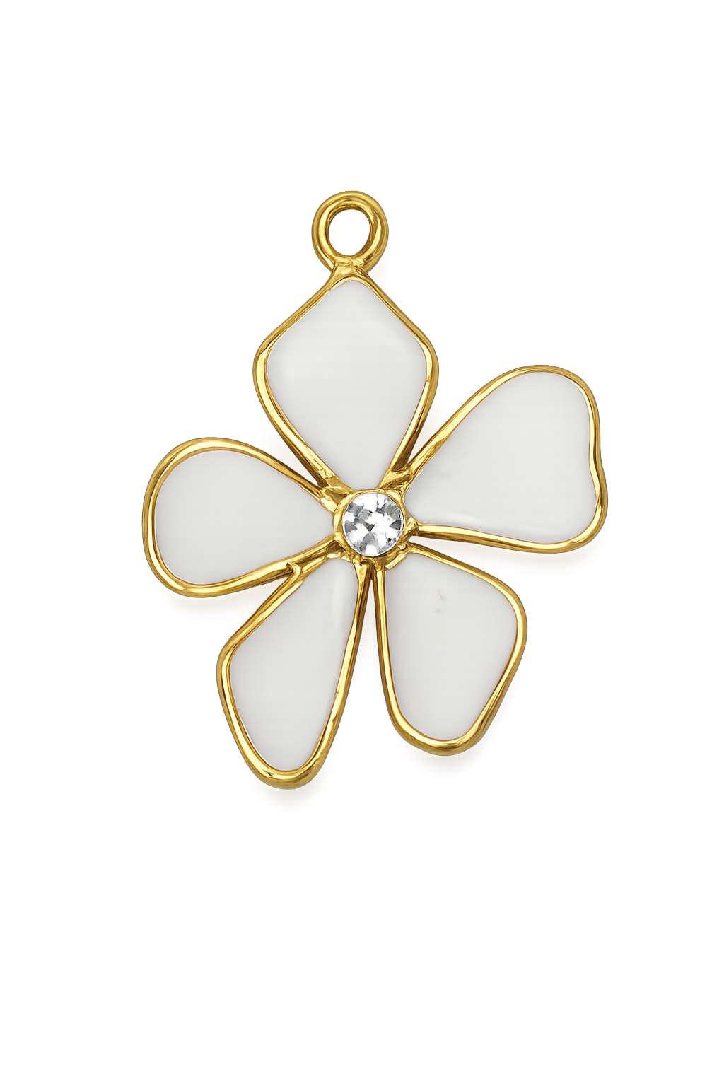 Talaia Bijoux Fleur blanche M Bijoux