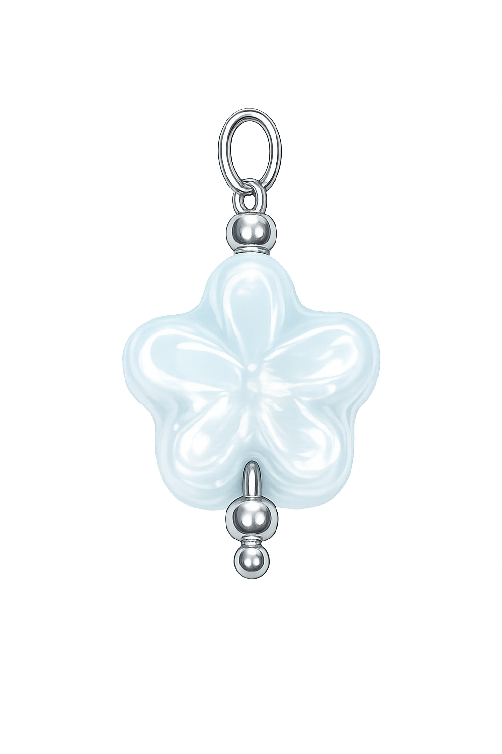 Talaia Bijoux Fleur bleu clair S Bijoux
