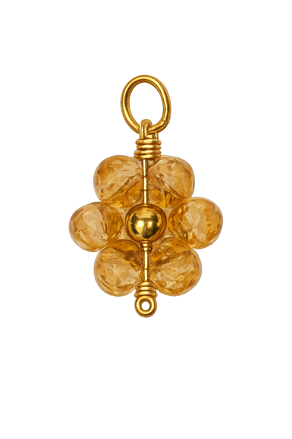 Talaia Bijoux Fleur orange XS Bijoux