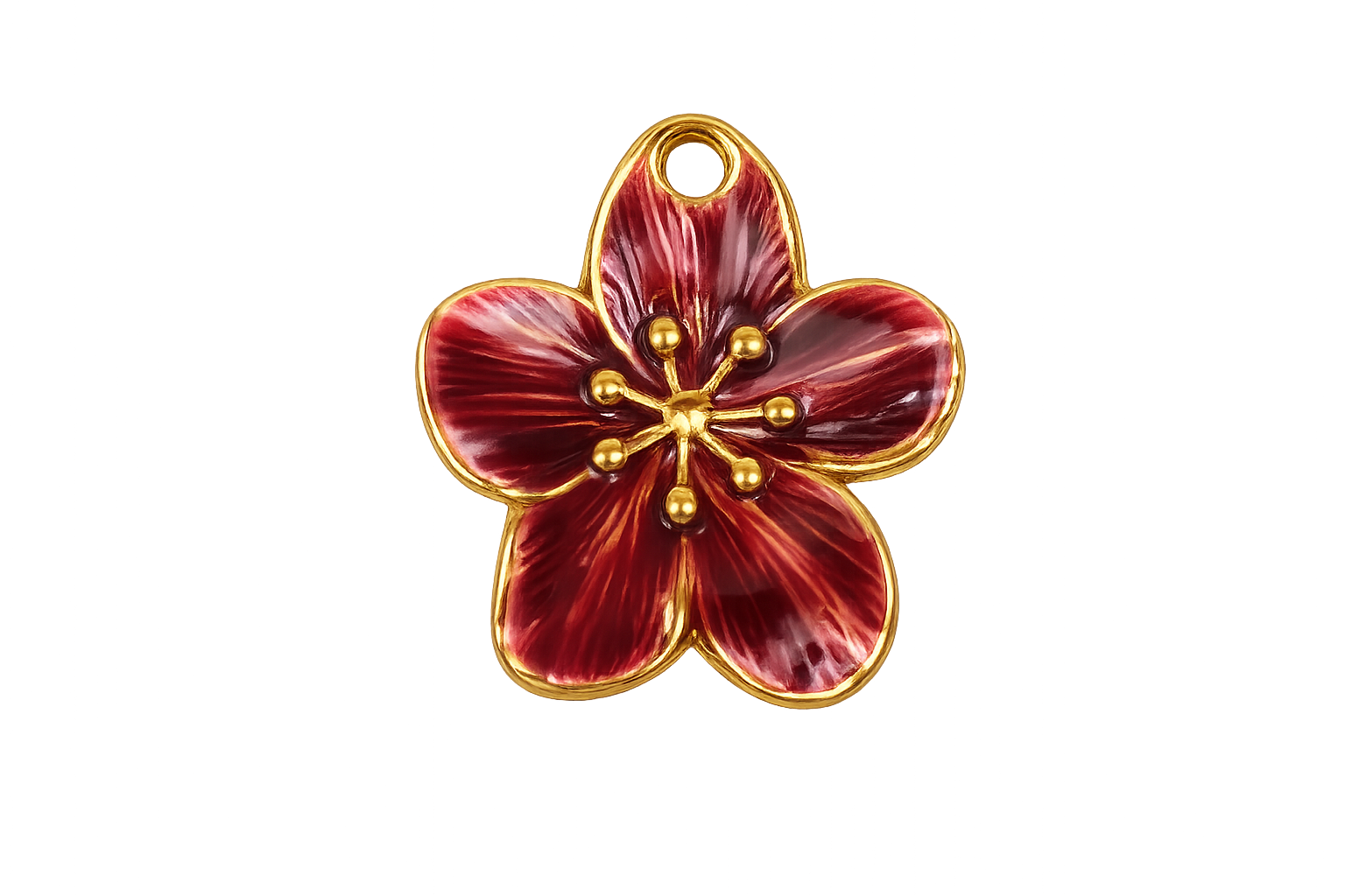 Talaia Bijoux Fleur violette M Bijoux
