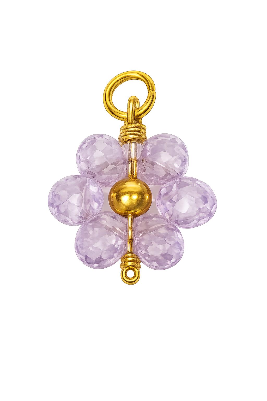 Talaia Bijoux Fleur violette XS Bijoux