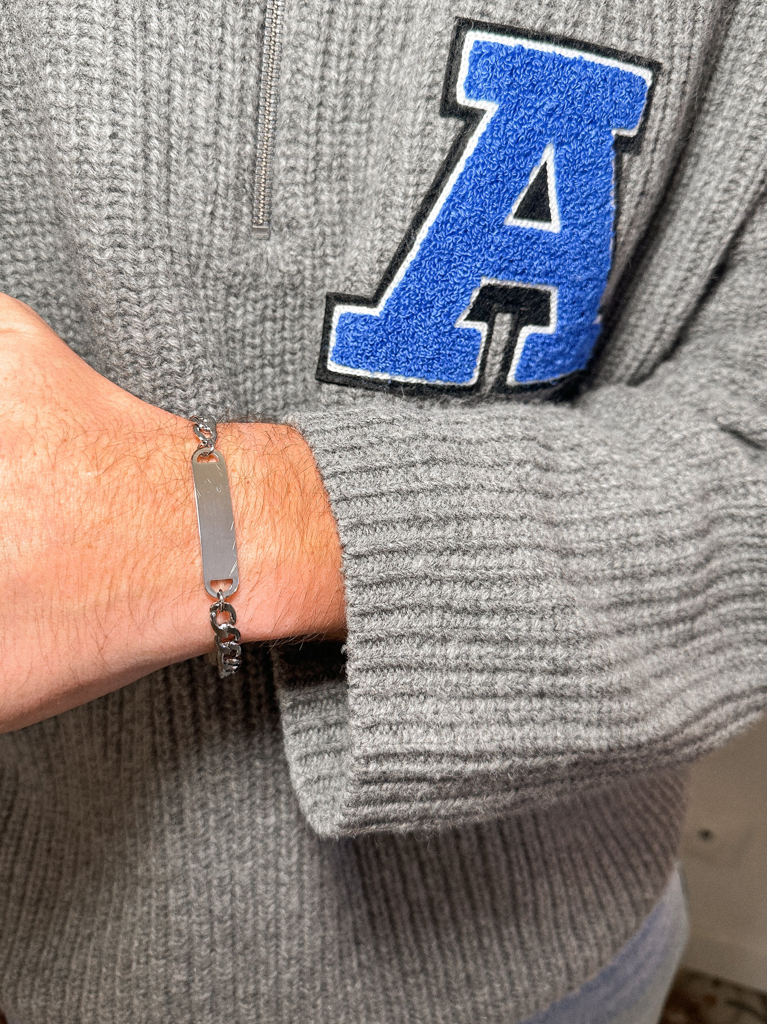 Talaia Bijoux Gourmette Léo Homme Bijoux