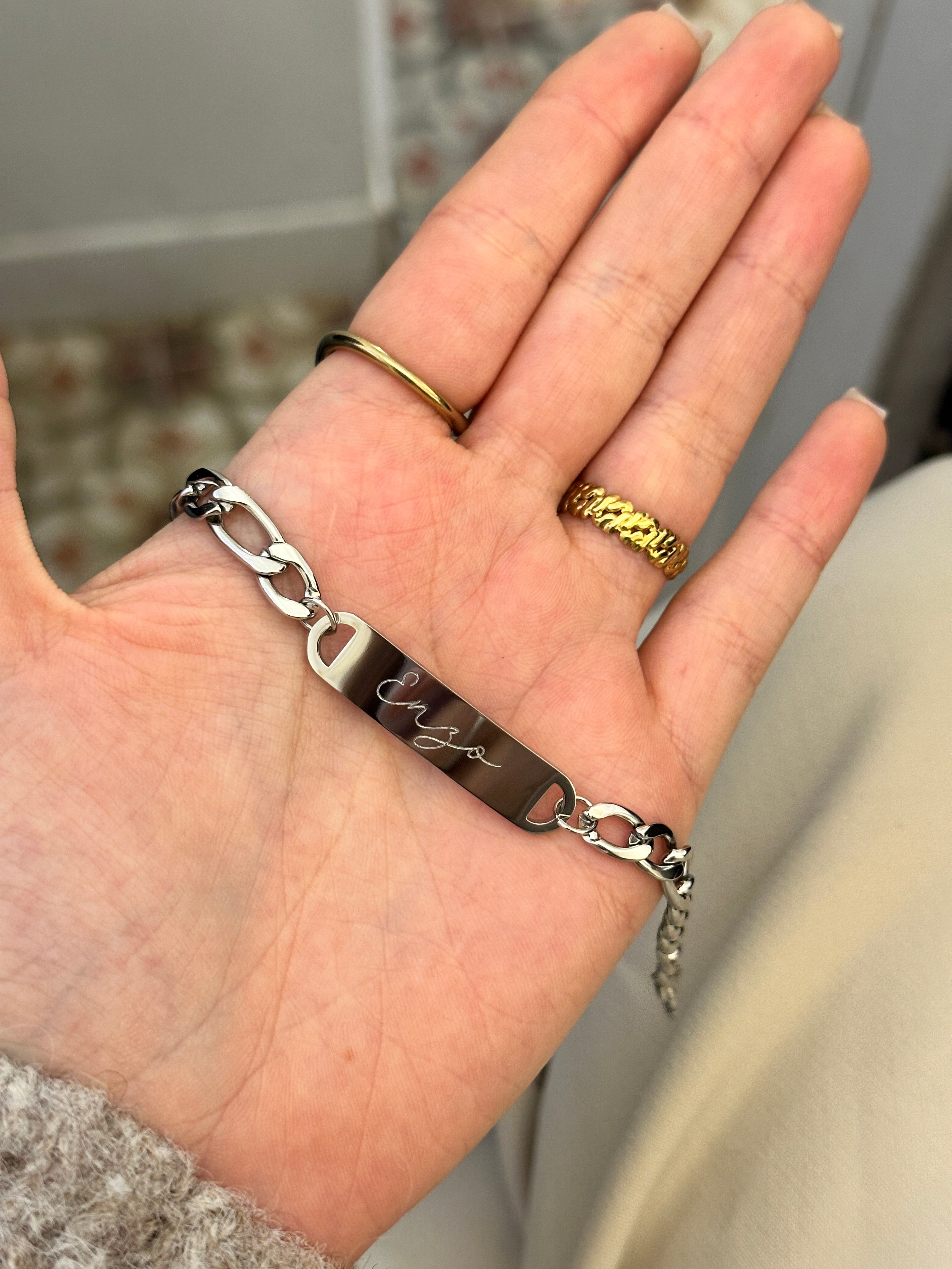 Talaia Bijoux Gourmette Léo Homme Bijoux