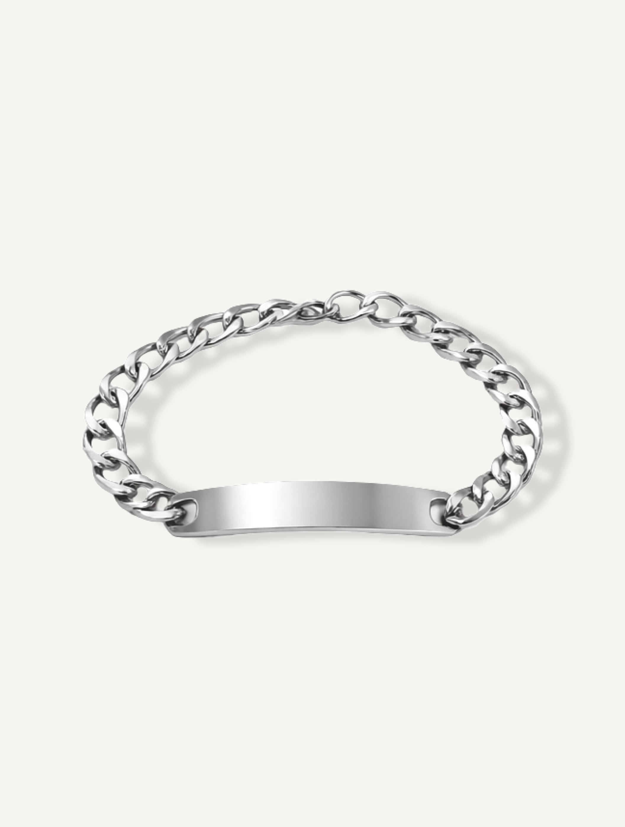 Talaia Bijoux Bracelets Argenté Gourmette Tao (grand modèle) Bijoux