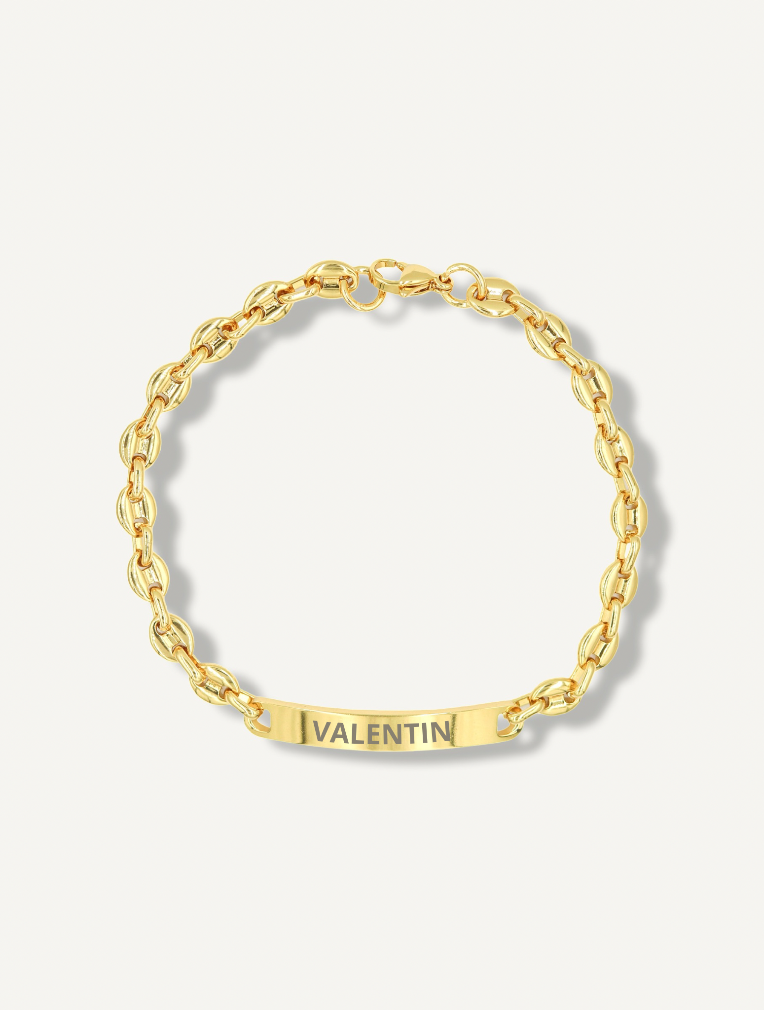 Talaia Bijoux Bracelets Doré Gourmette Valentin Bijoux