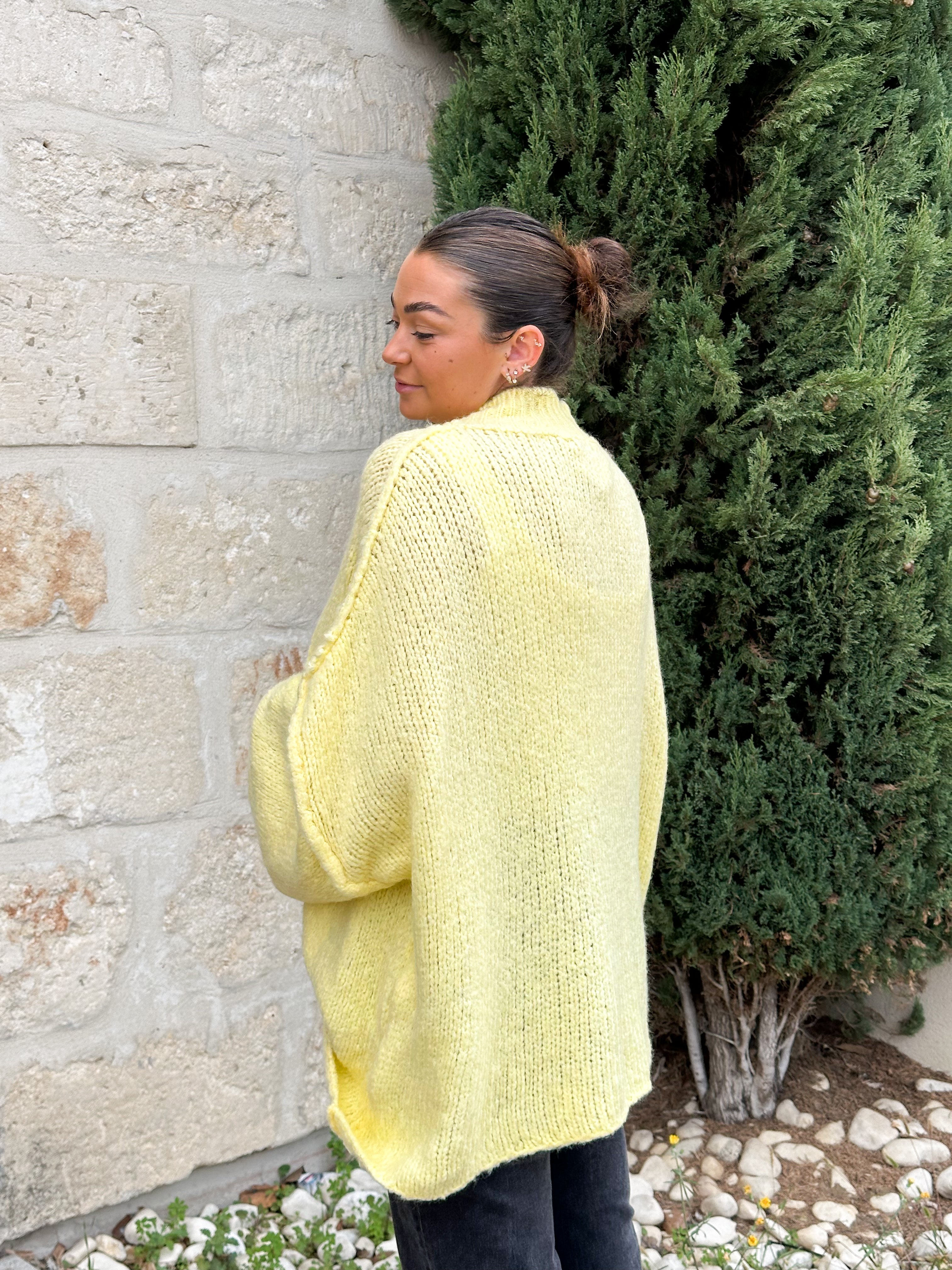 Talaia Bijoux Pull Lou jaune Bijoux