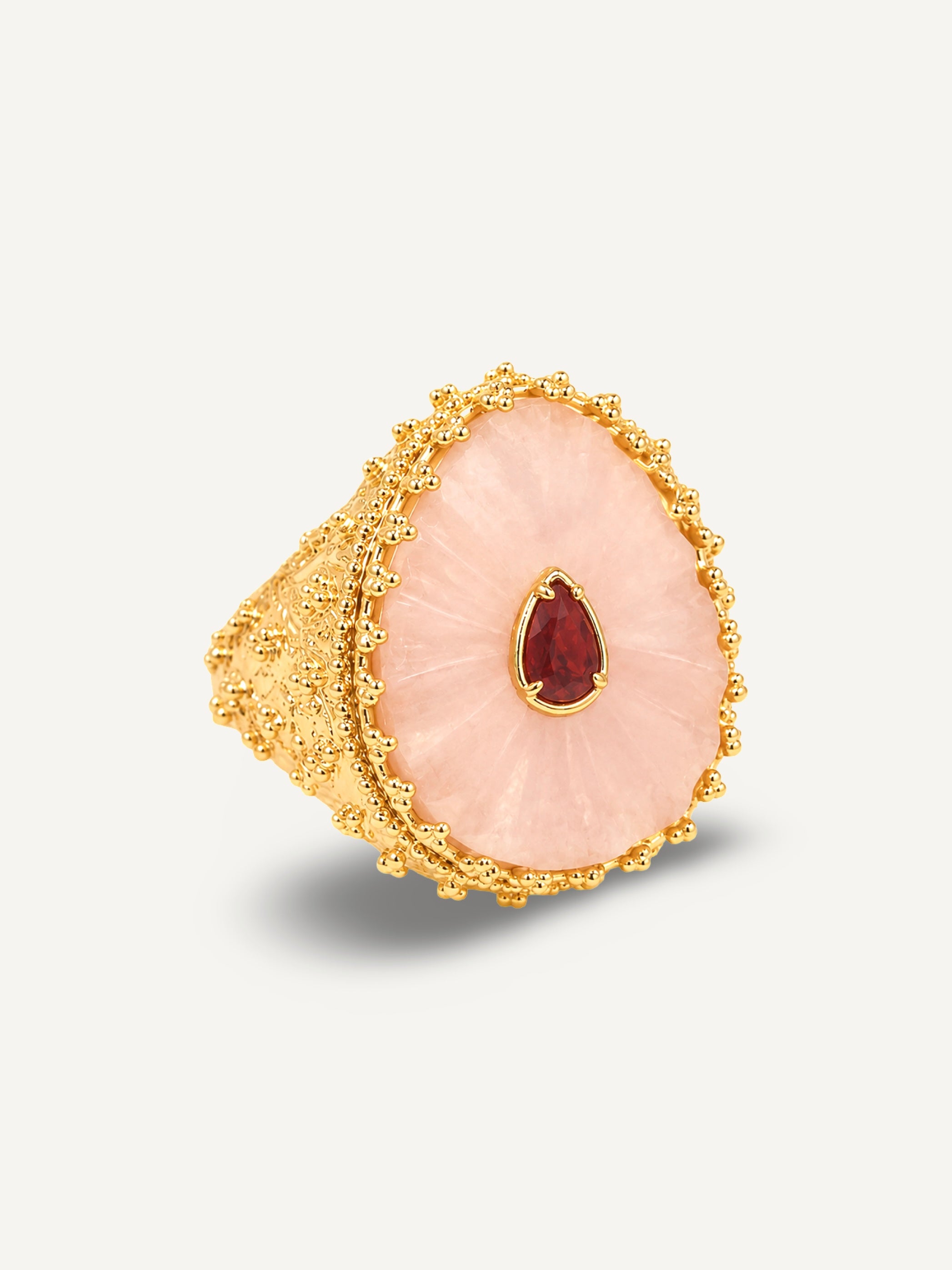Talaia Bijoux Bagues Bague Eulalie Rose Bijoux