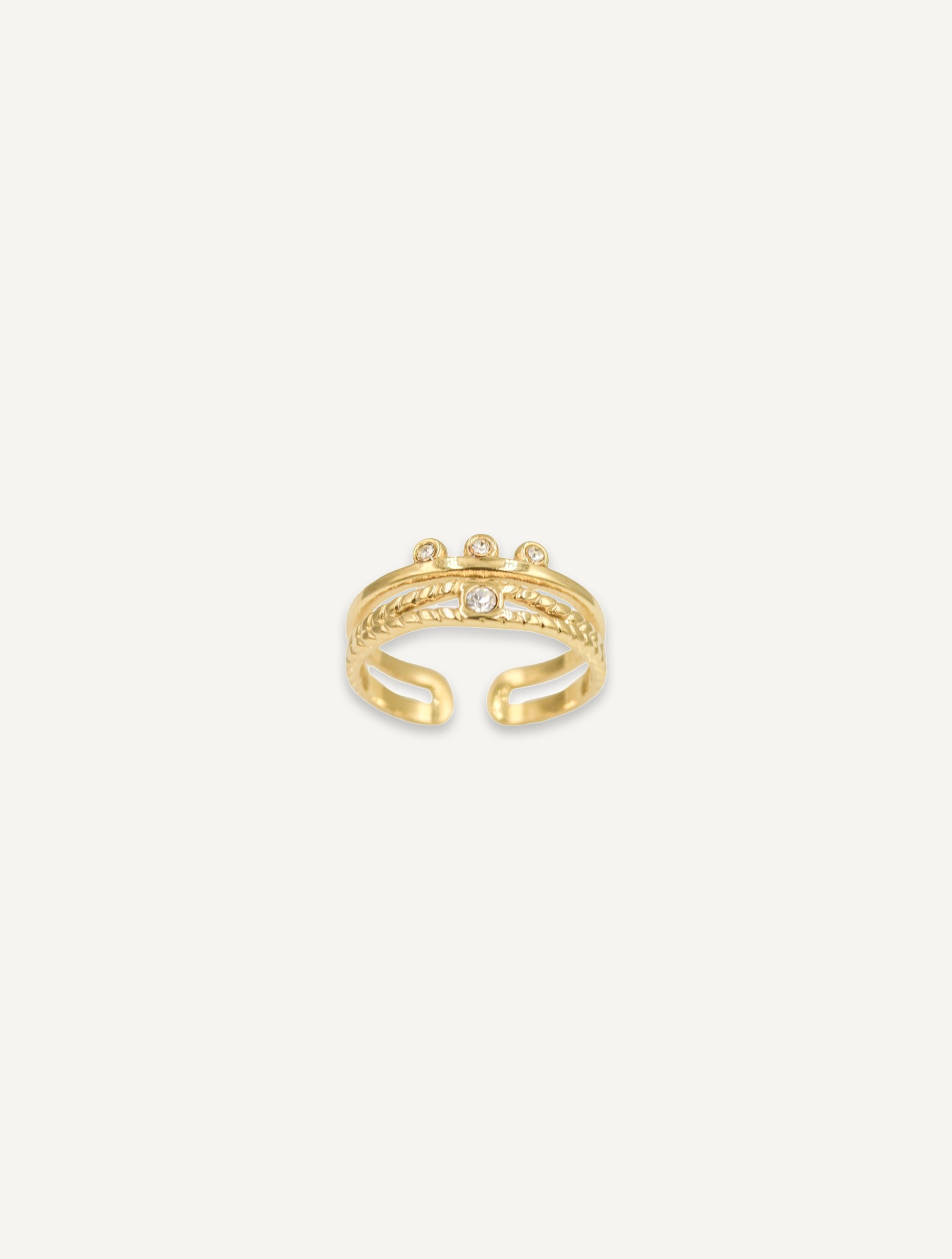 Talaia Bijoux Bagues Doré Bague Lindsay Bijoux