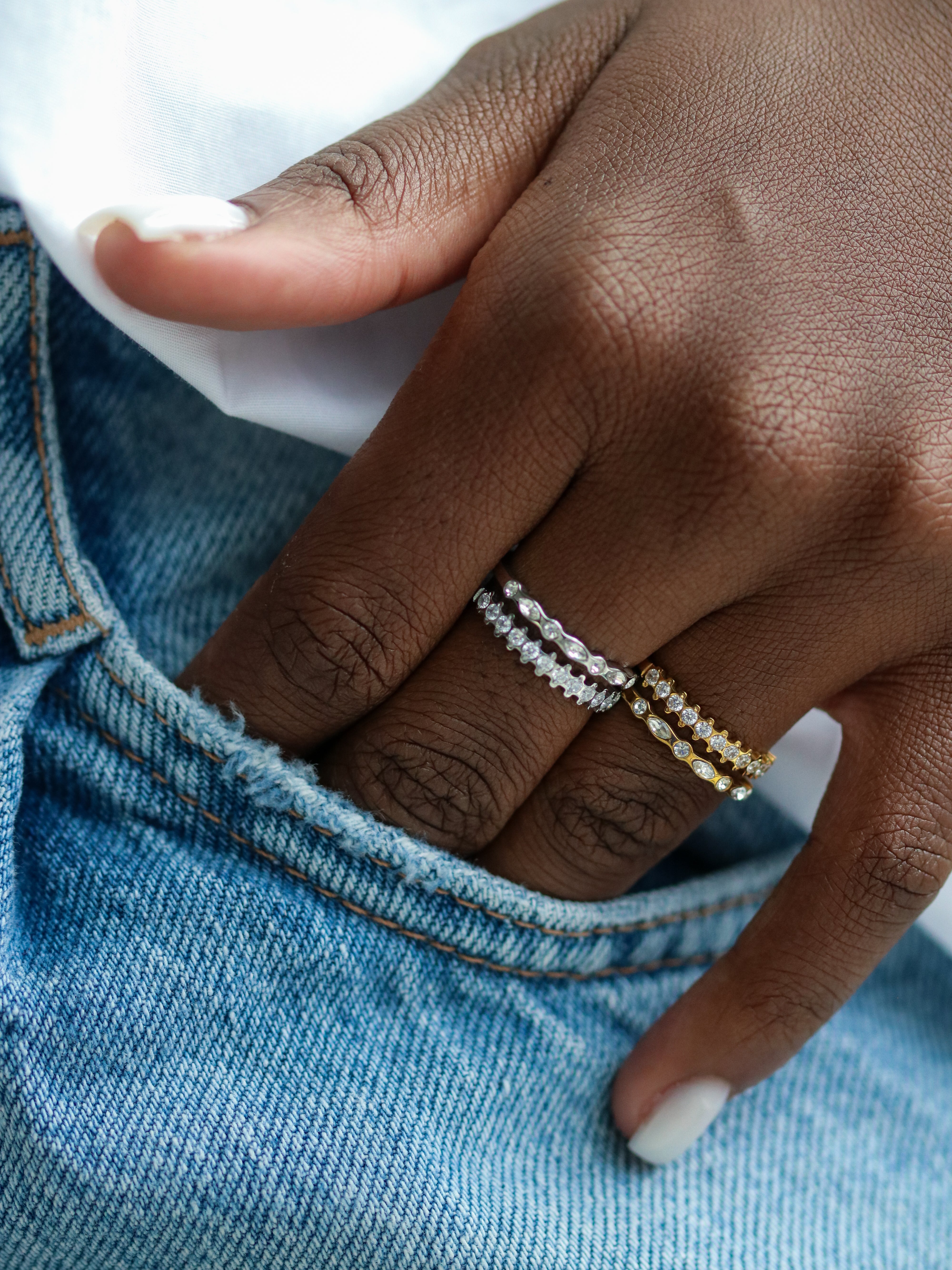 Talaia Bijoux Bagues Argenté Bague Malvina Bijoux