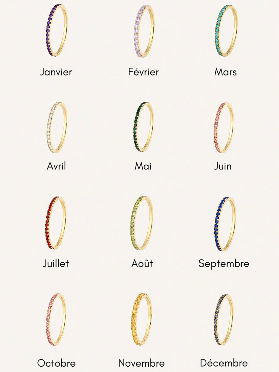Talaia Bijoux Bagues Bague Pierre de naissance Bijoux