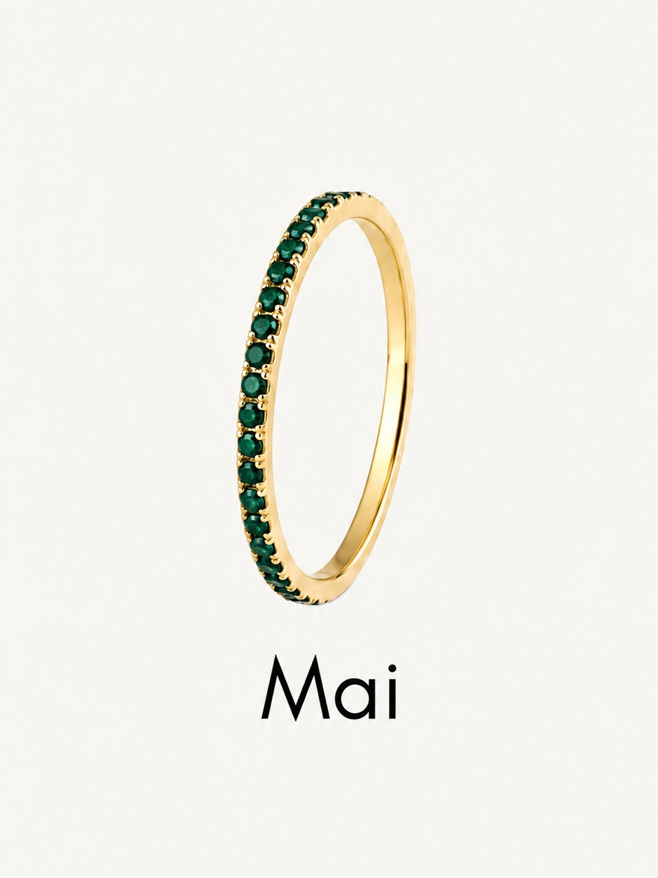 Talaia Bijoux Bagues Mai Bague Pierre de naissance Bijoux