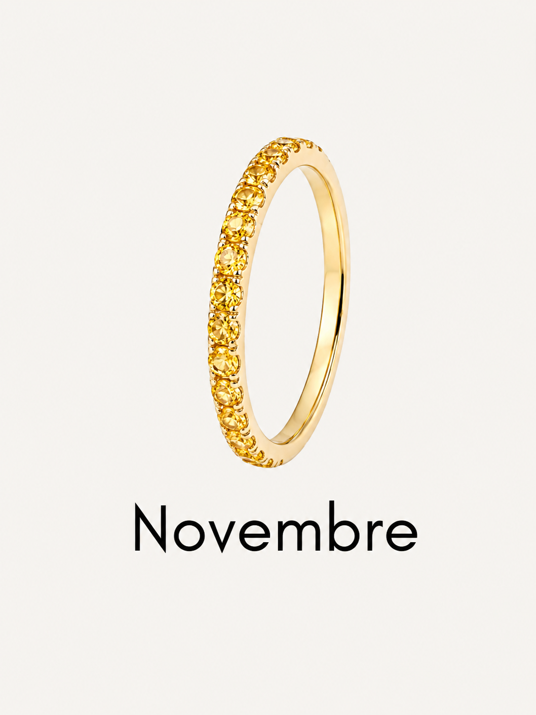 Talaia Bijoux Bagues Novembre Bague Pierre de naissance Bijoux