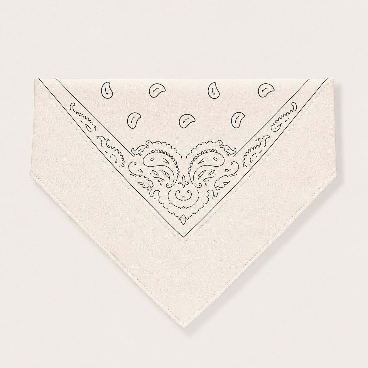 Talaia Bijoux Bandana Blanc cassé Bijoux