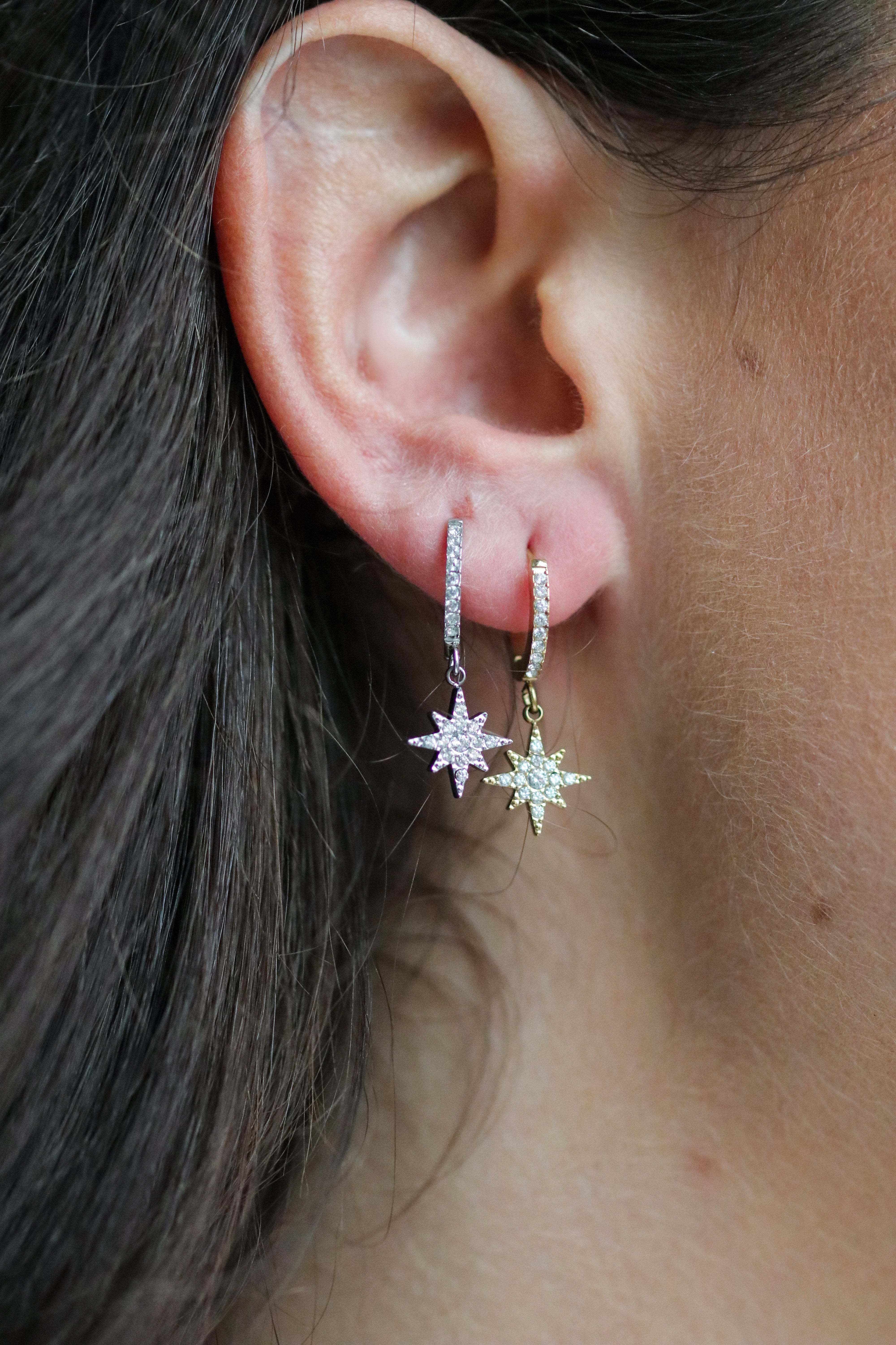 Talaia Bijoux Boucles d'oreilles Argenté Boucles d’oreilles Amel Bijoux