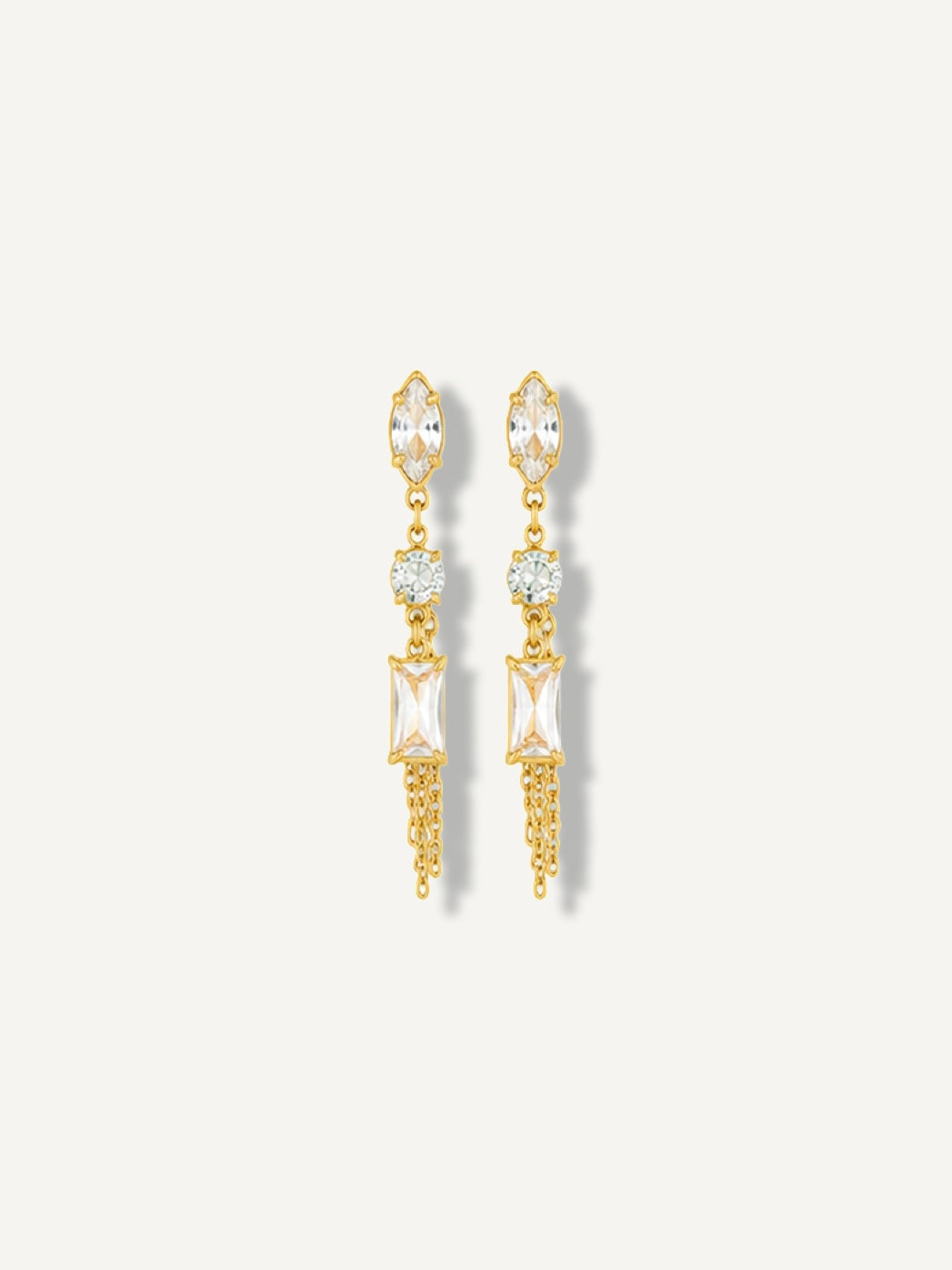Talaia Bijoux Boucles d'oreilles Doré Boucles d’oreilles Cassandra Bijoux