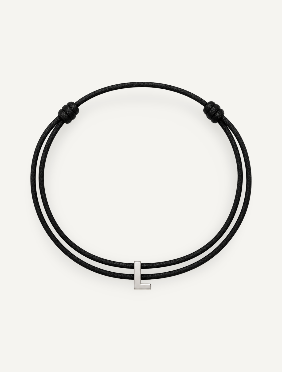 Talaia Bijoux Bracelet cordon initiale Bijoux